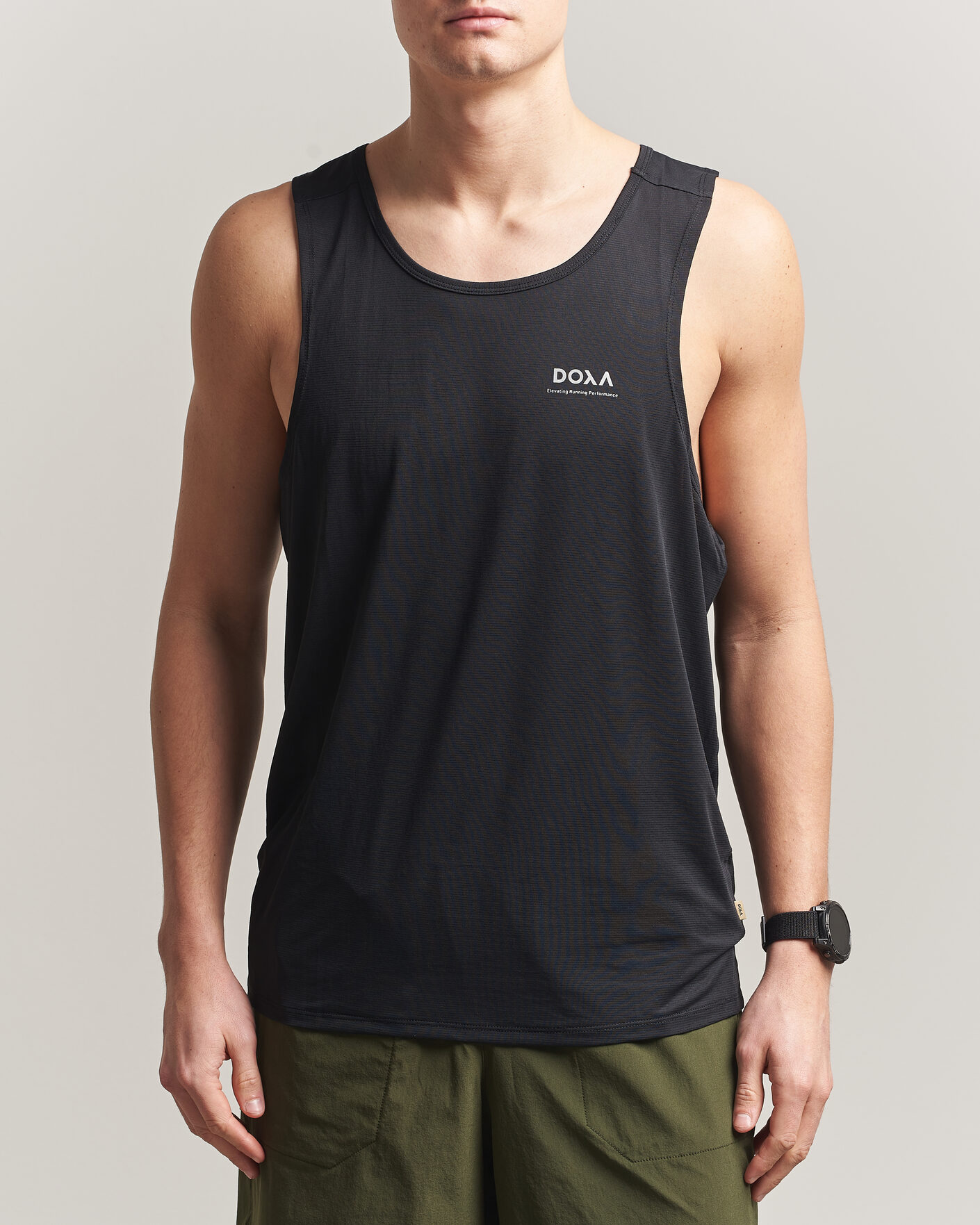 Homme | T-shirts | DOXA | Rerun Singlet Black