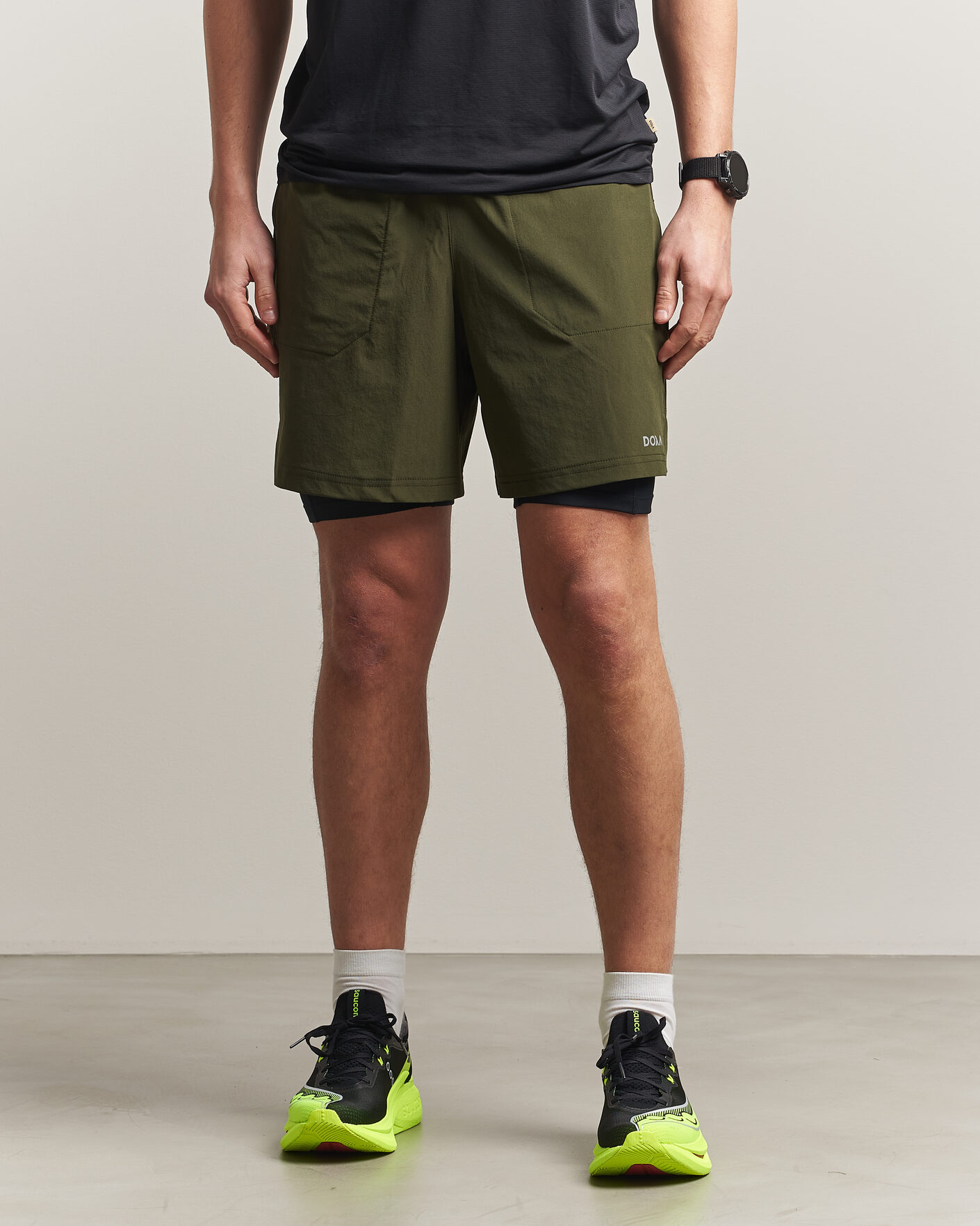 Homme | Shorts | DOXA | Rerun 2-In-1 Shorts Forest