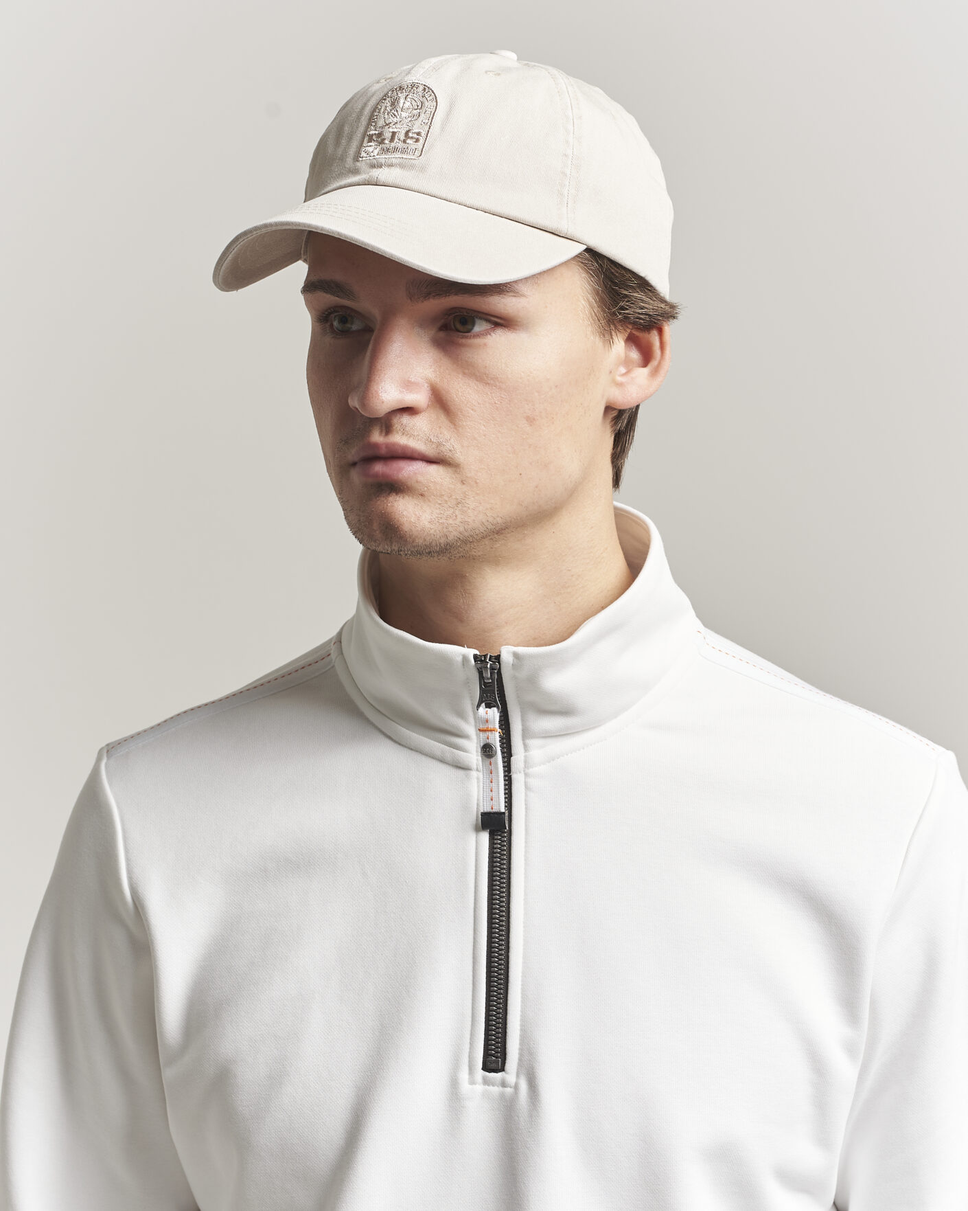 Homme | Bobs Et Casquettes | Parajumpers | Ardine Logo Cap Ivory