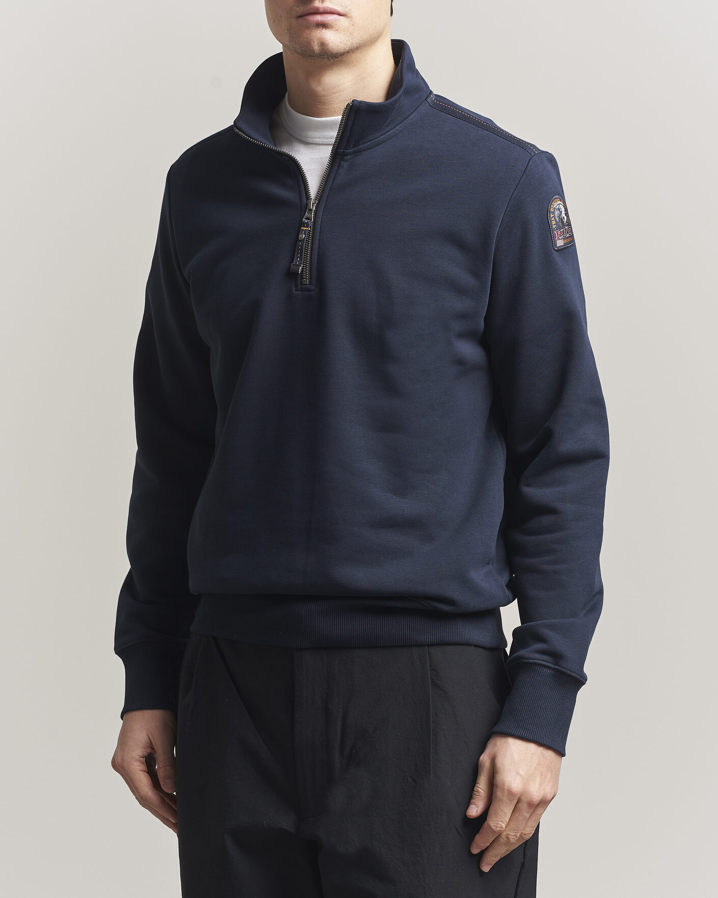 Homme | Pulls Et Tricots | Parajumpers | Broad Peak Super Easy Half Zip Navy
