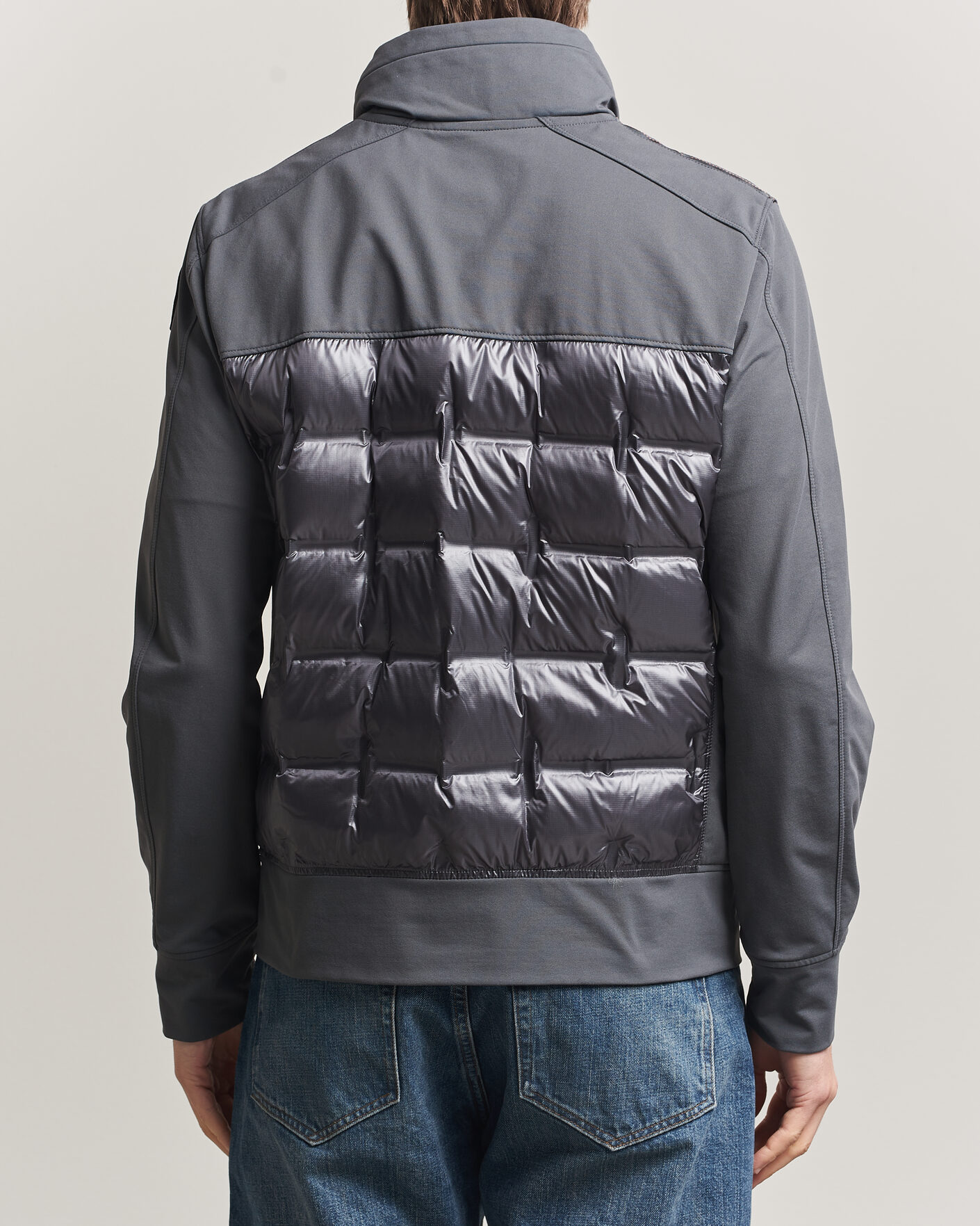 Homme | Manteaux Et Vestes | Parajumpers | Matty Techno Hybrid Jacket Gargoyle