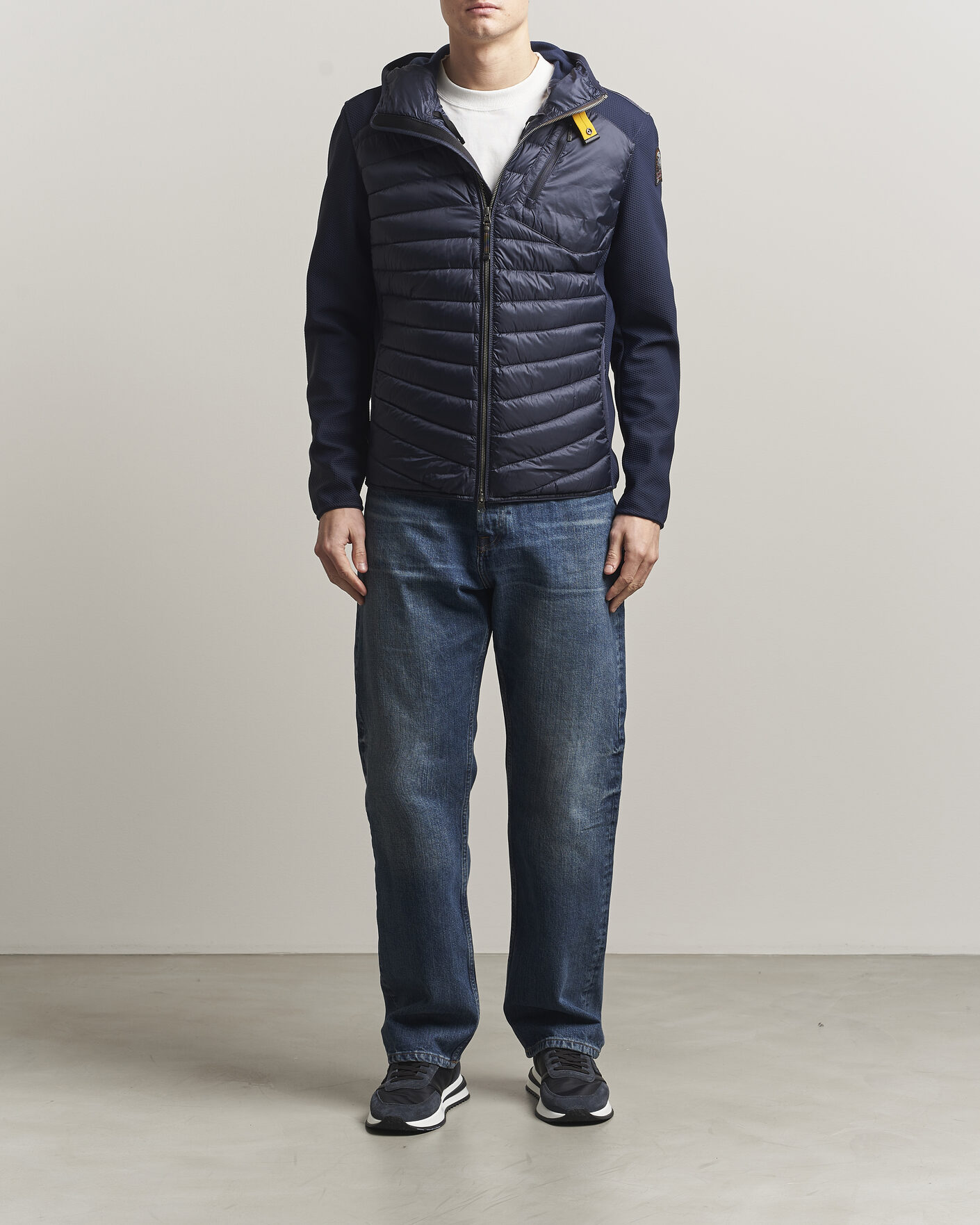 Homme | Manteaux Et Vestes | Parajumpers | Nolan Mesh Hooded Hybrid Navy