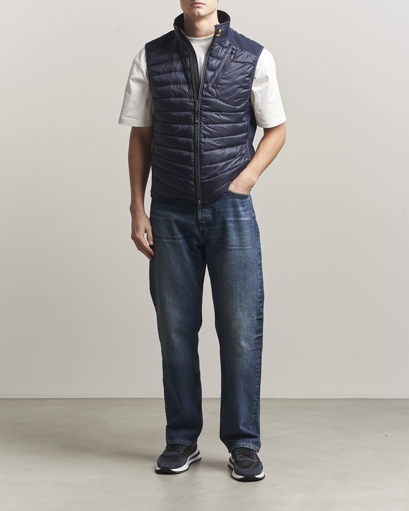 Homme | Gilets | Parajumpers | Zavier Hybrid Vest Navy