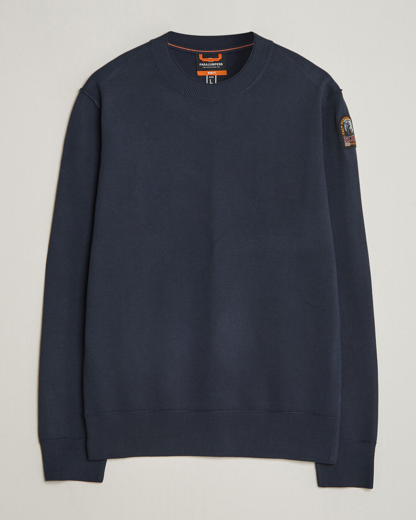 Homme | Pulls Et Tricots | Parajumpers | Basic Braw Knitted Sweater Navy