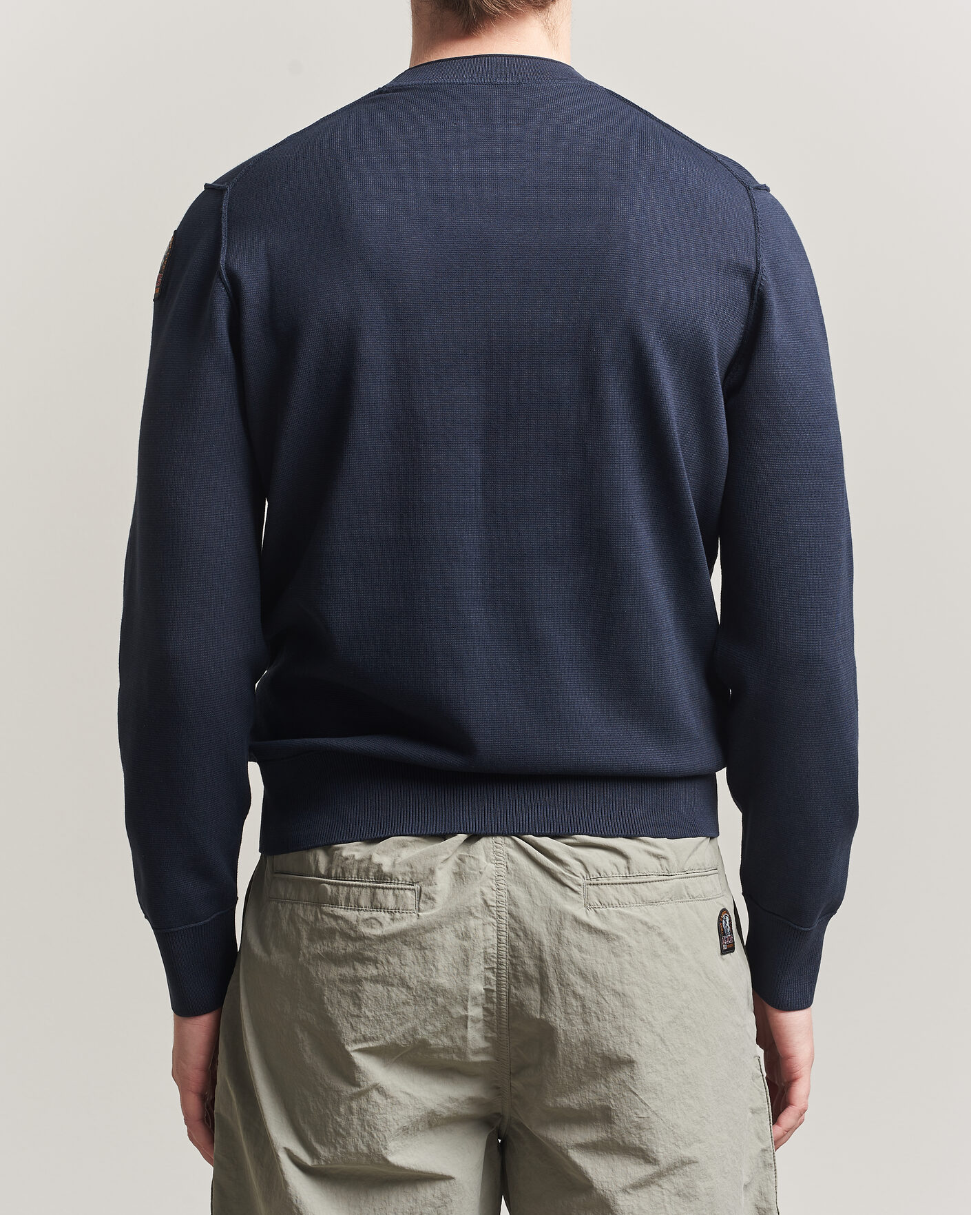 Homme | Pulls Et Tricots | Parajumpers | Basic Braw Knitted Sweater Navy