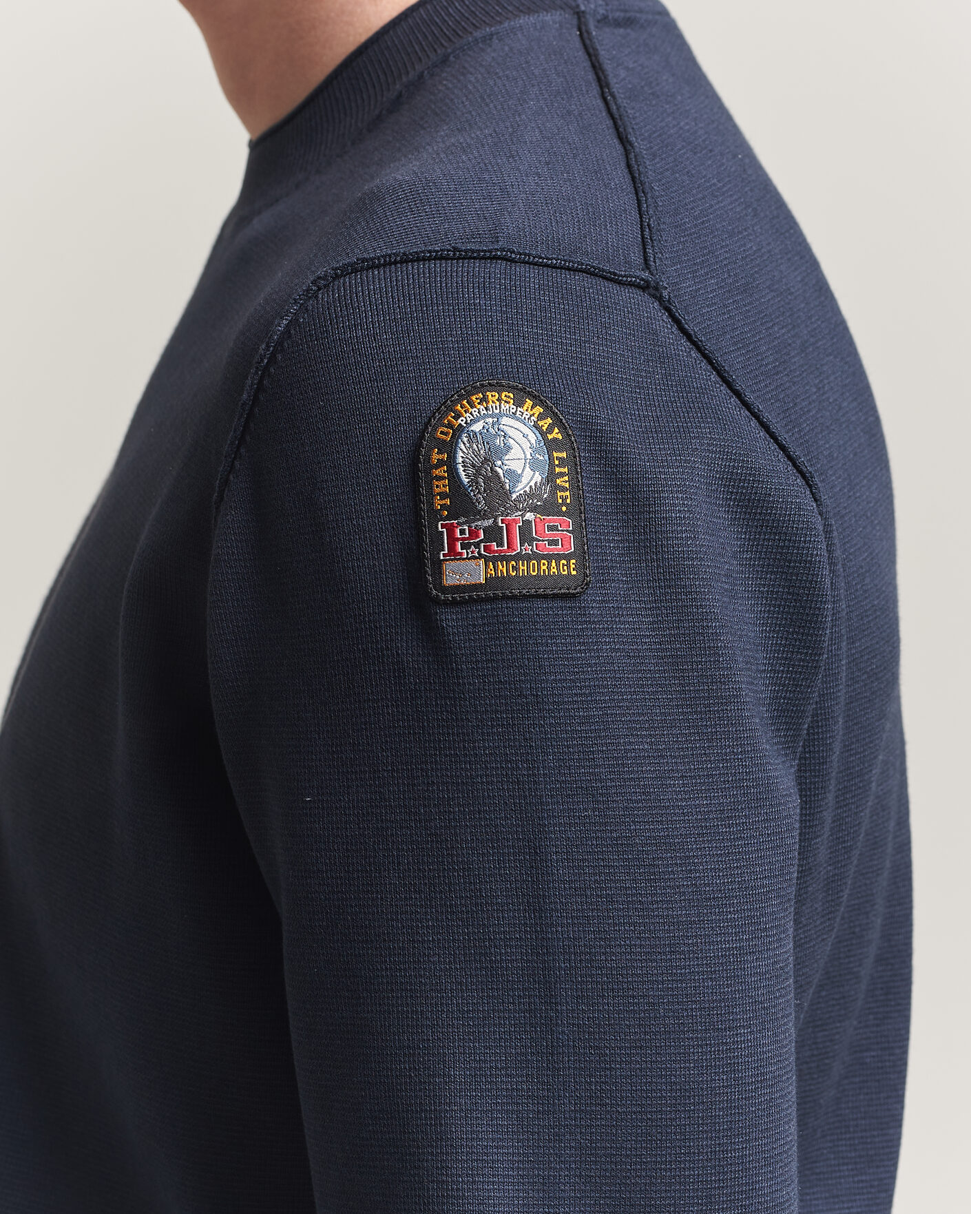 Homme | Pulls Et Tricots | Parajumpers | Basic Braw Knitted Sweater Navy