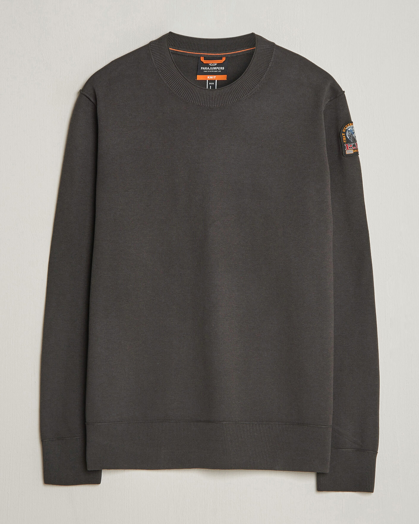 Homme | Pulls Et Tricots | Parajumpers | Basic Braw Knitted Sweater Off Black