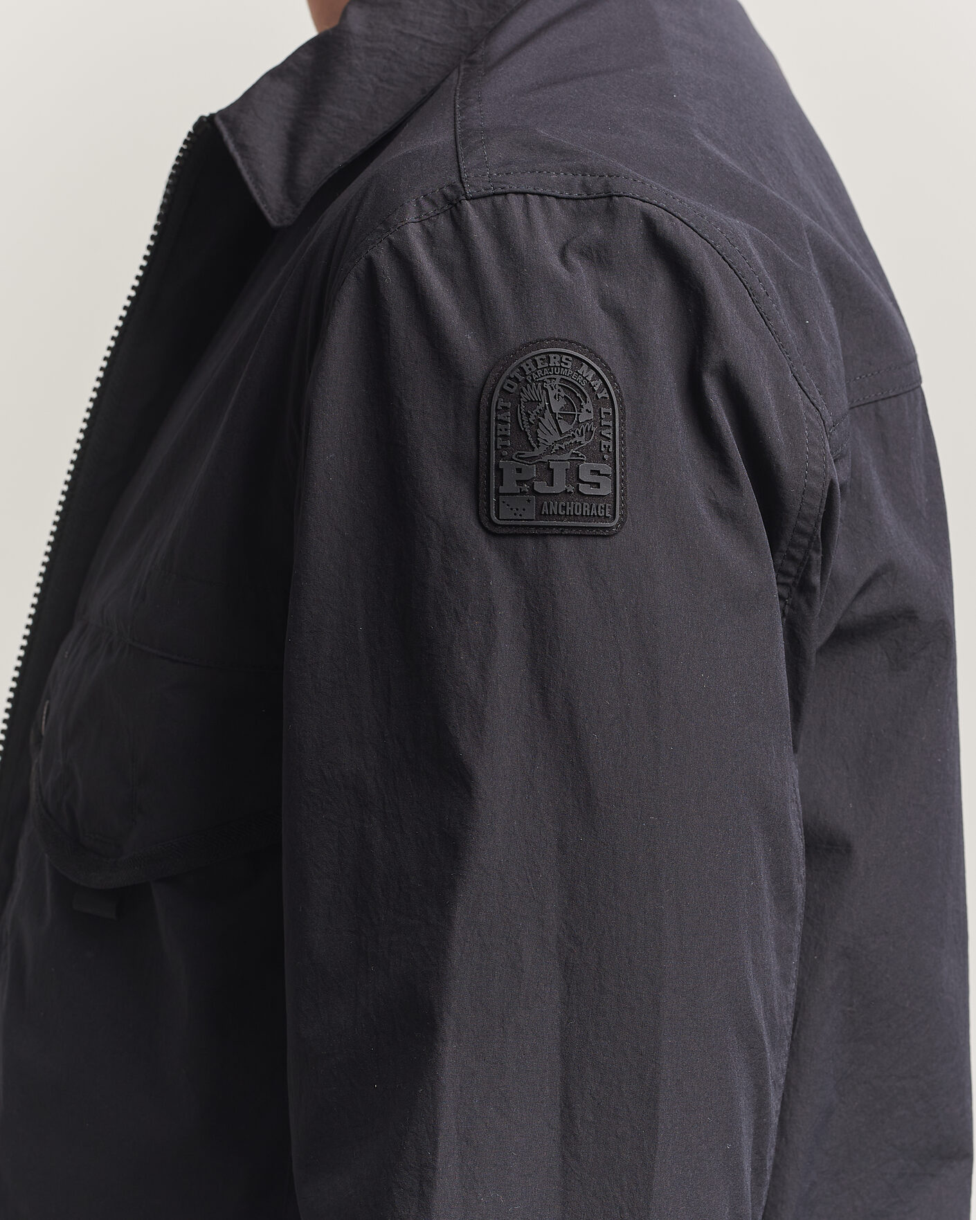 Homme | Manteaux Et Vestes | Parajumpers | Elgin Travel Shirt Jacket Black