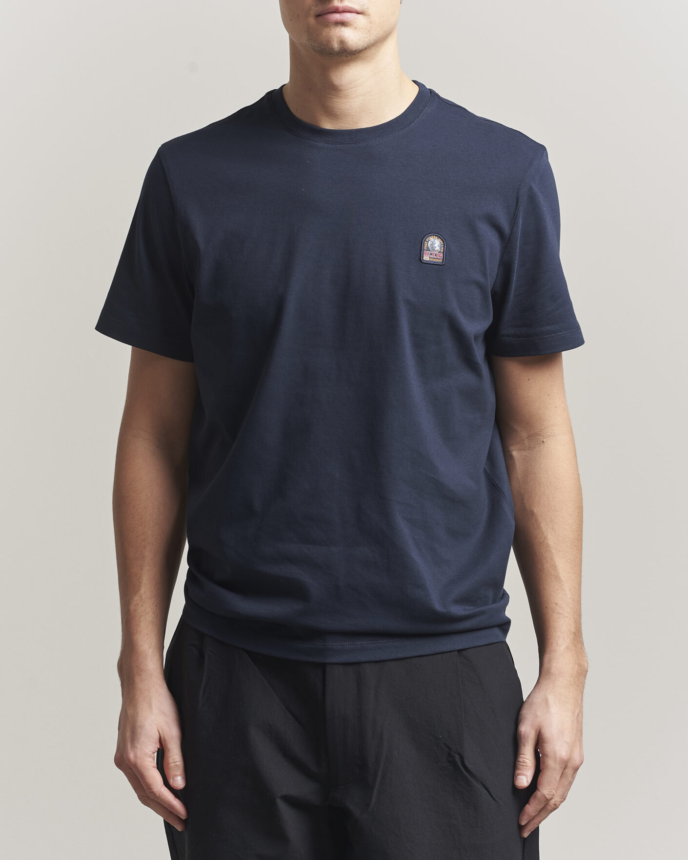 Homme | T-shirts | Parajumpers | Patch Crew Neck T-Shirt Navy