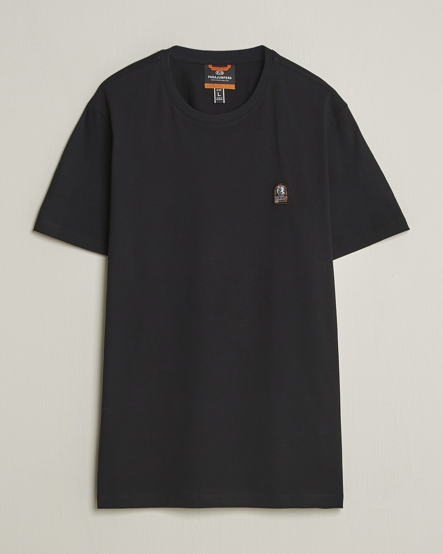 Homme | T-shirts | Parajumpers | Patch Crew Neck T-Shirt Black