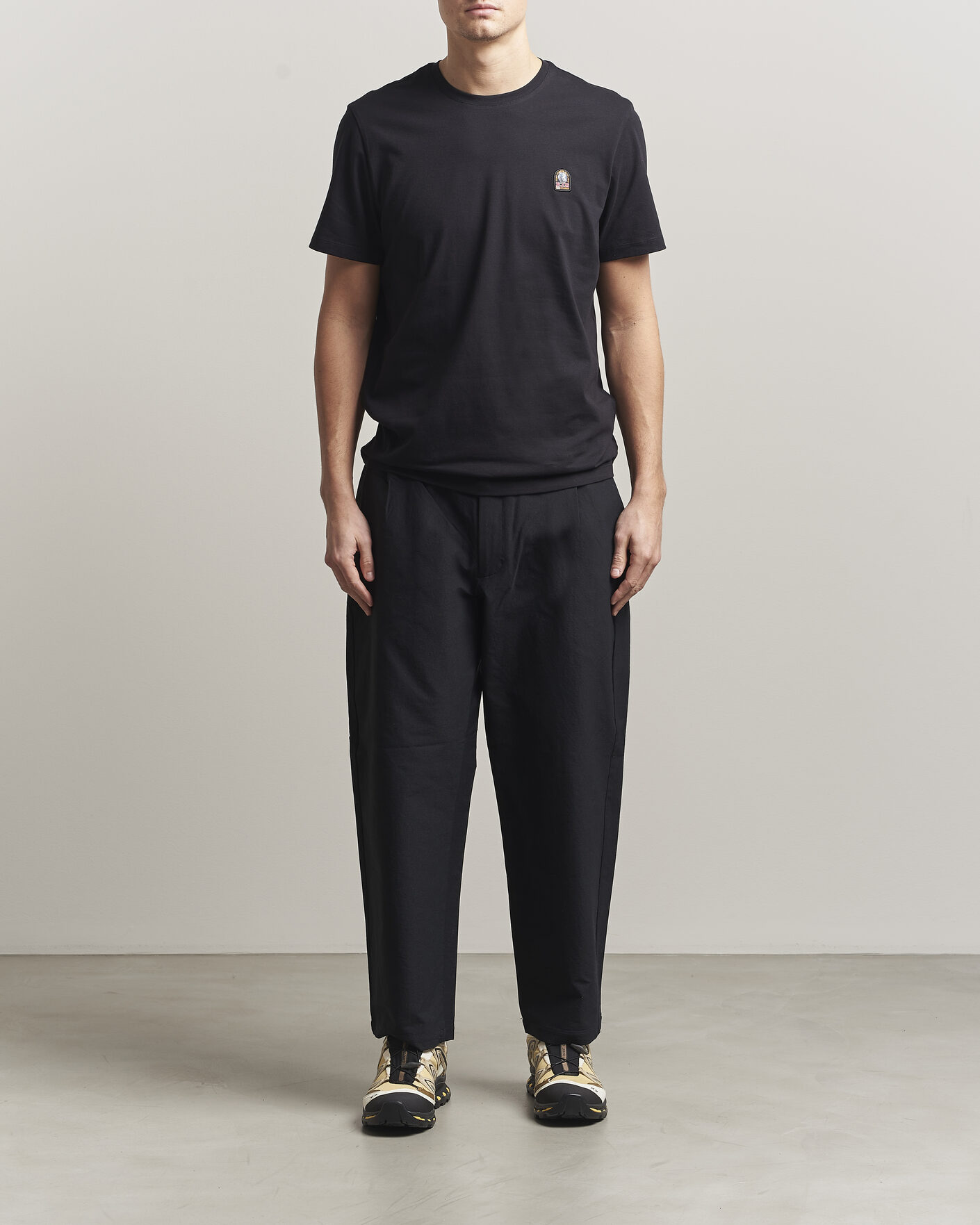 Homme | T-shirts | Parajumpers | Patch Crew Neck T-Shirt Black