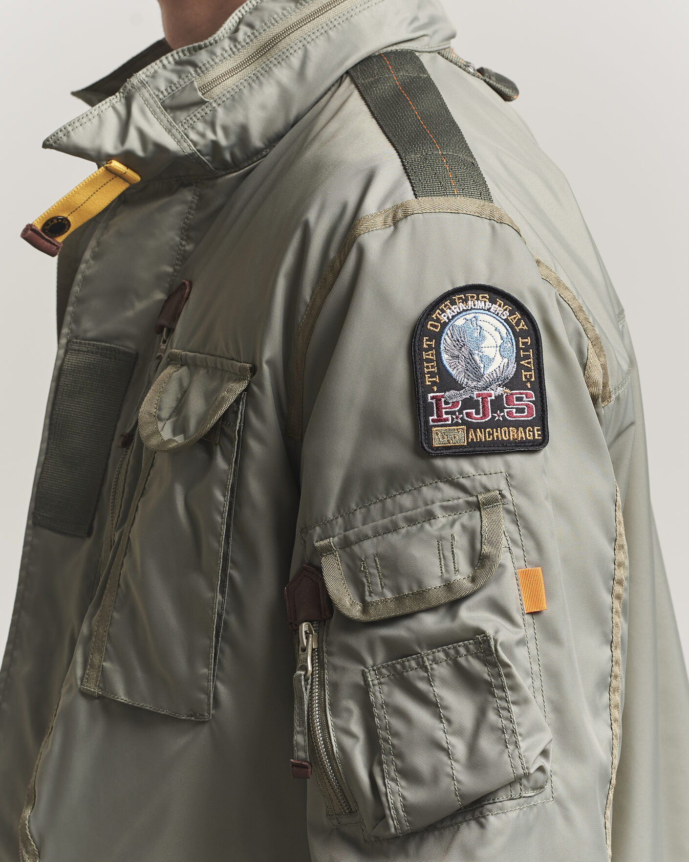 Homme | Manteaux Et Vestes | Parajumpers | Morgan Spring Masterpiece Jacket Ashen Sage