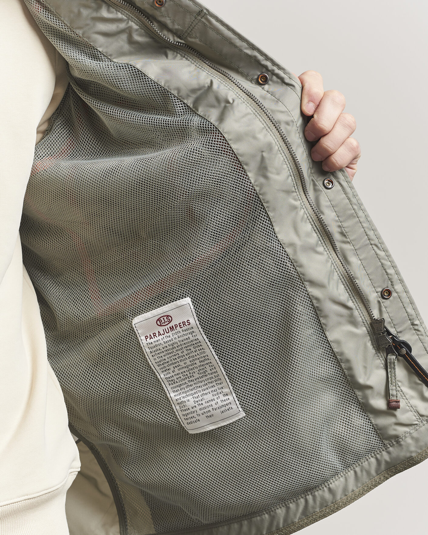 Homme | Manteaux Et Vestes | Parajumpers | Morgan Spring Masterpiece Jacket Ashen Sage