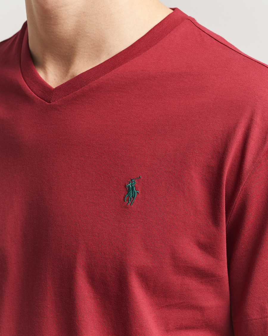 Homme | T-shirts | Polo Ralph Lauren | Crew Neck T-Shirt Heritage Red