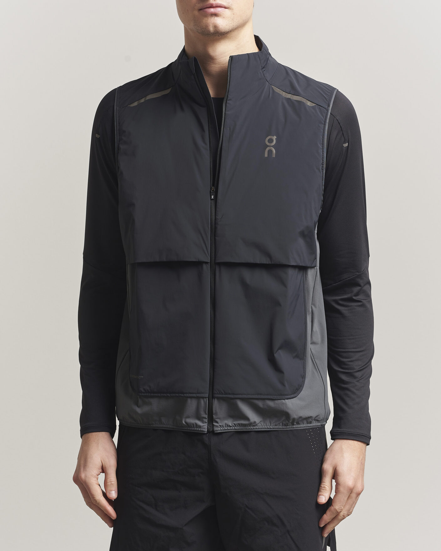Homme | Gilets | On | Weather Vest Black/Eclipse