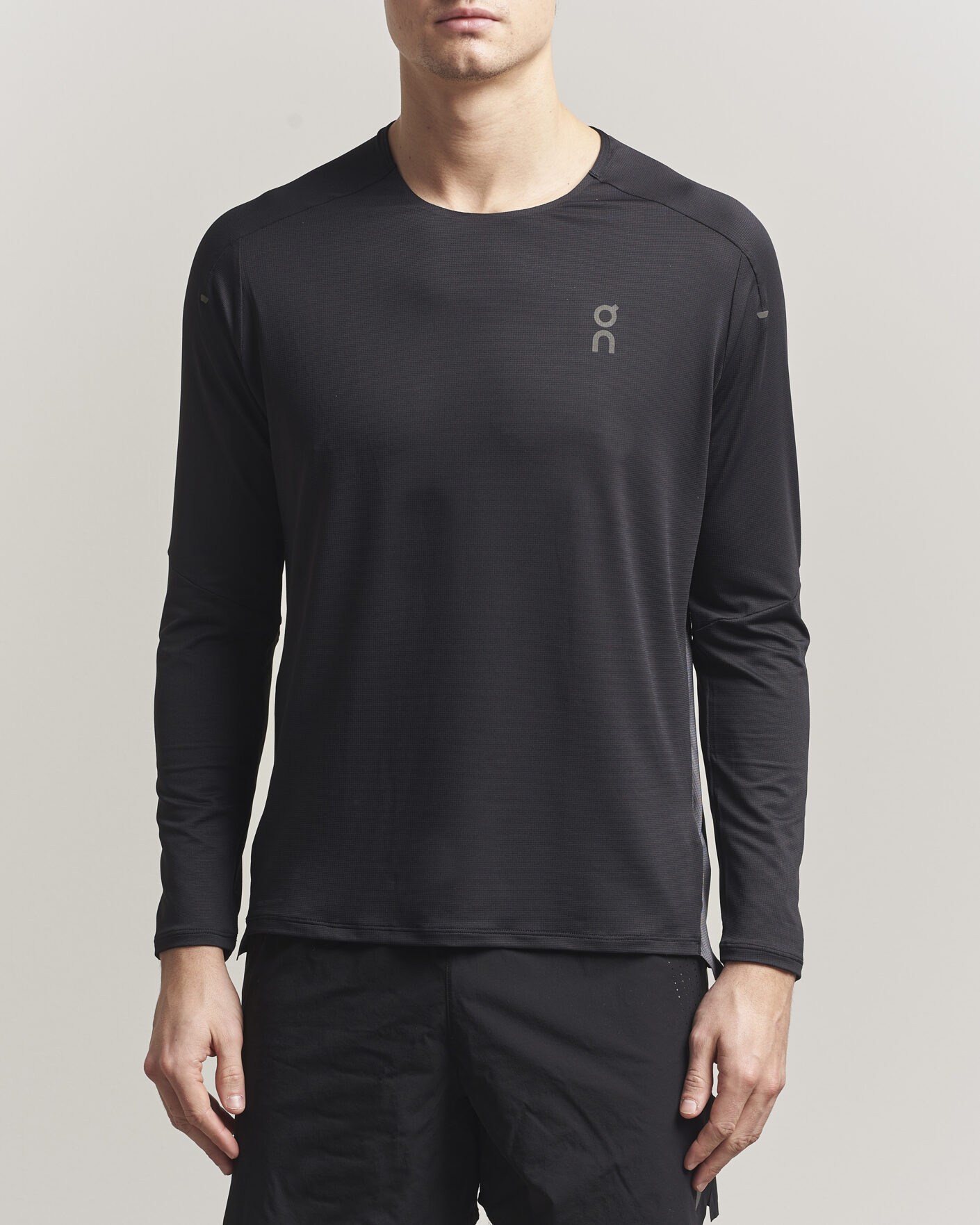 Homme | Pulls Et Tricots | On | Performance Long Sleeve T-Shirt Black