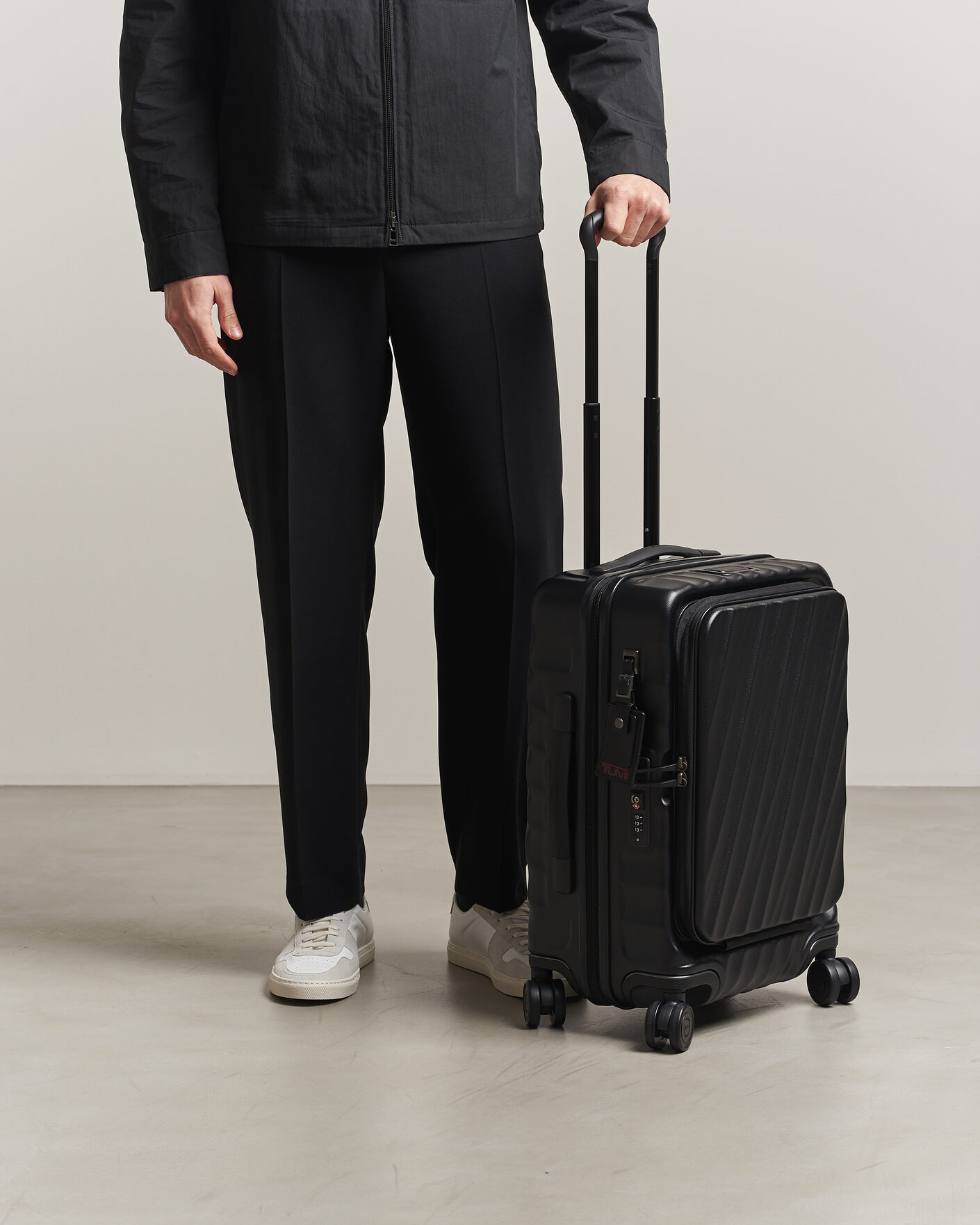 Homme | Sacs | TUMI | 19 Degree Carry-on Front Access Trolley Black