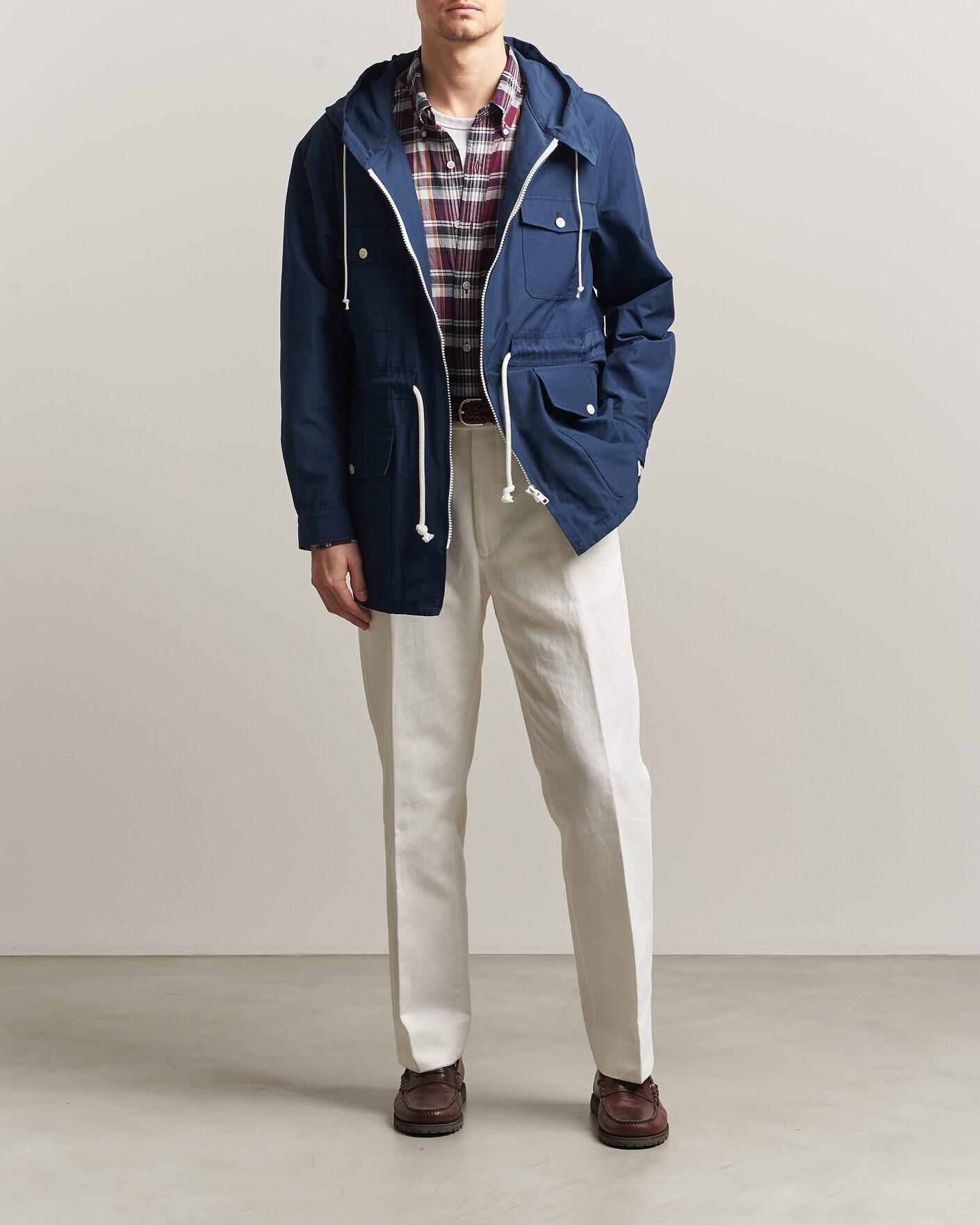 Homme | Manteaux Et Vestes | Kamakura Shirts | Marine Parka Navy