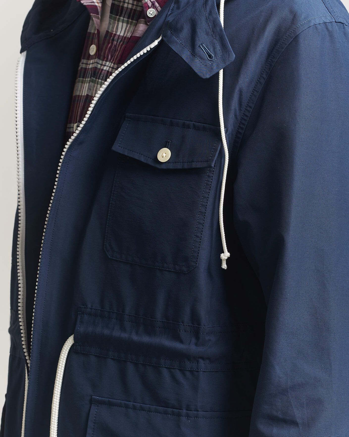 Homme | Manteaux Et Vestes | Kamakura Shirts | Marine Parka Navy