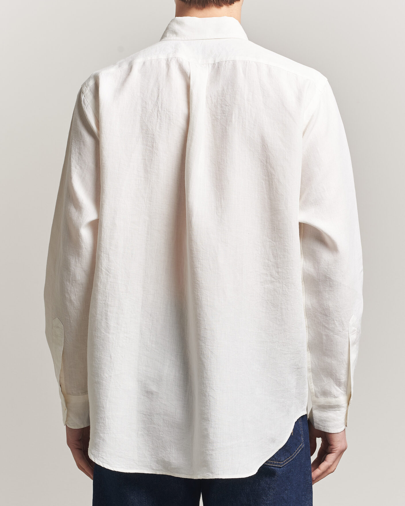 Homme | Chemises | Kamakura Shirts | Linen Ametora Shirt White