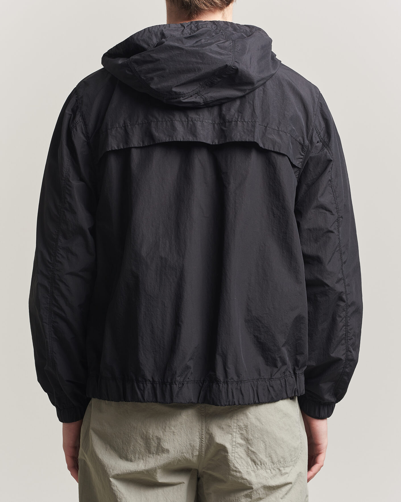 Homme | Manteaux Et Vestes | Parajumpers | Rube Smash Peached Nylon Hooded Jacket Black