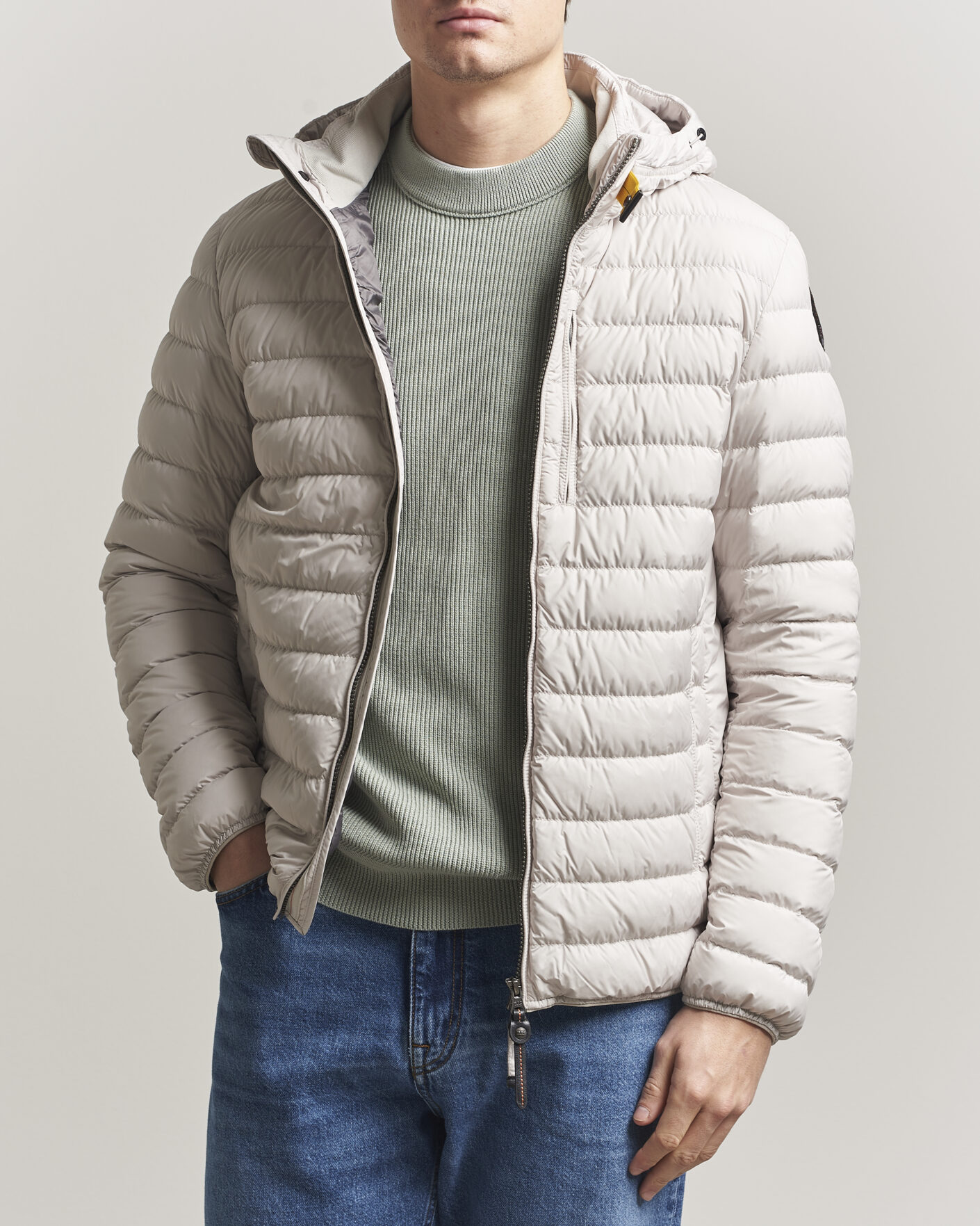Homme | Manteaux Et Vestes | Parajumpers | Last Minute Super Lightweight Hooded Jacket Pelican