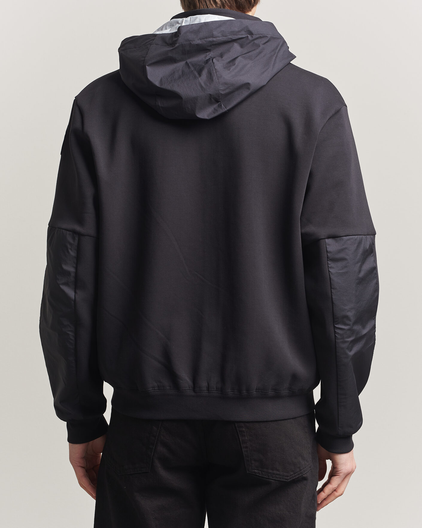 Homme | Manteaux Et Vestes | Parajumpers | Kouga Evo Fleece Hooded Hybrid Jacket Black