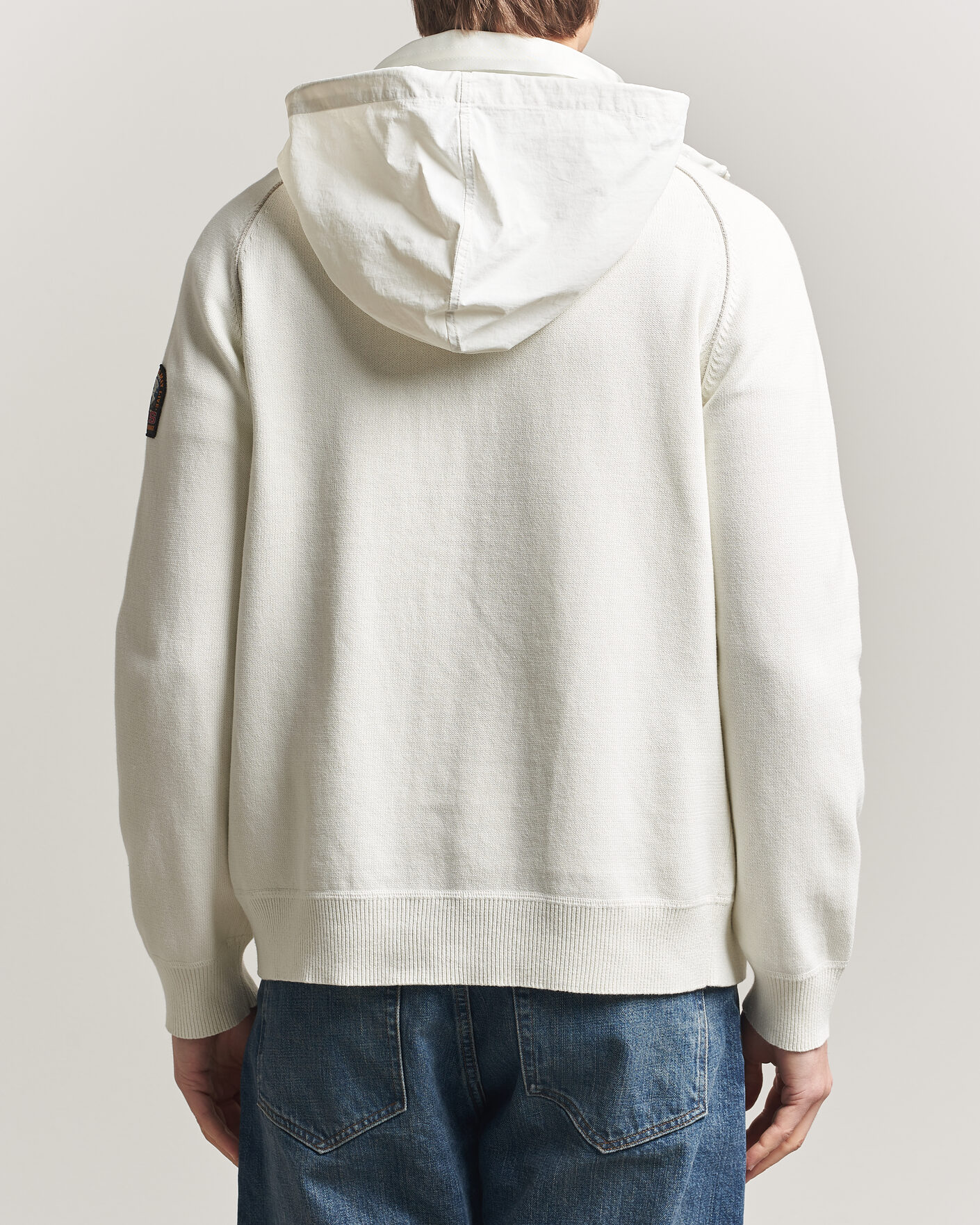 Homme | Manteaux Et Vestes | Parajumpers | Bargany Rescue Knitted Hybrid Jacket Star White