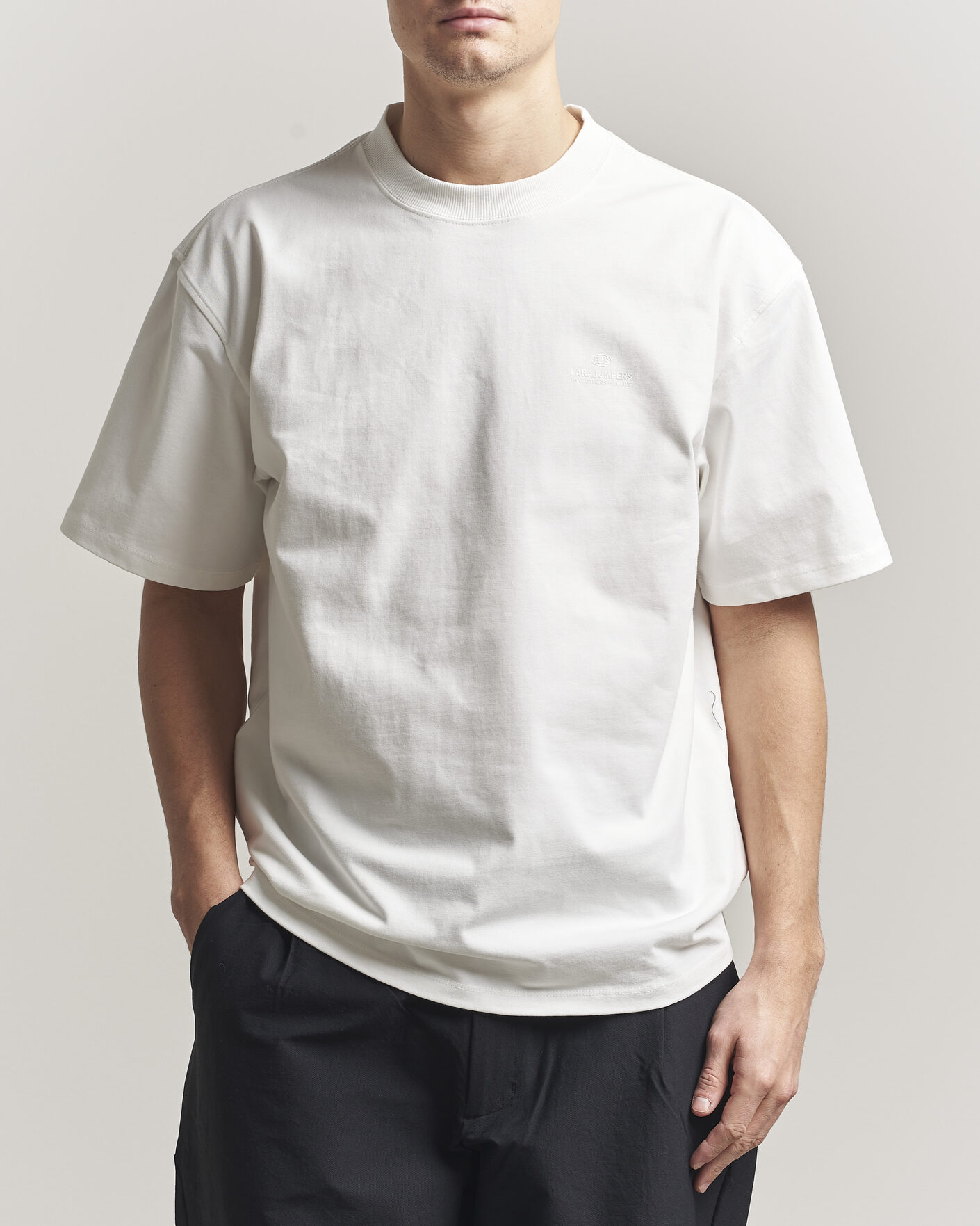Homme | T-shirts | Parajumpers | Reg Compact Jersey T-Shirt Star White