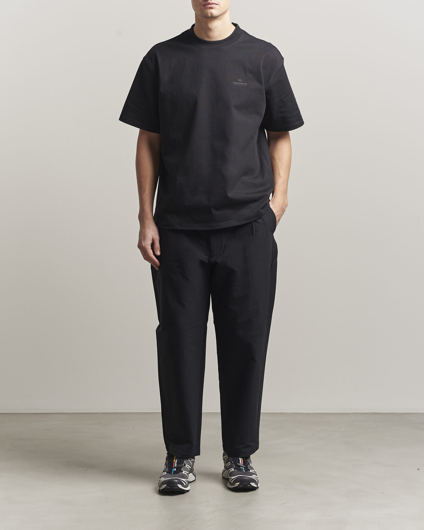 Homme | T-shirts | Parajumpers | Reg Compact Jersey T-Shirt Black