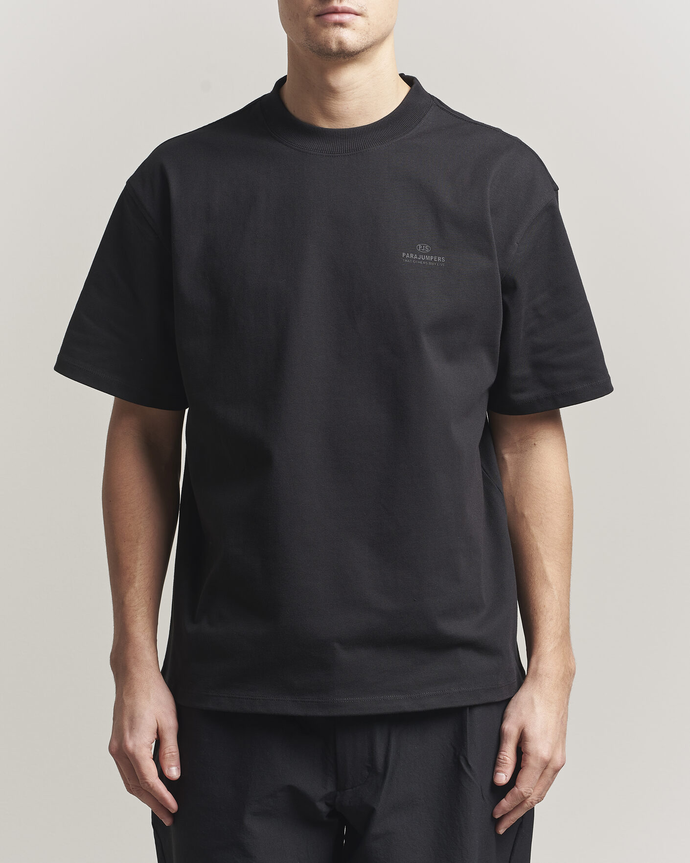 Homme | T-shirts | Parajumpers | Reg Compact Jersey T-Shirt Black