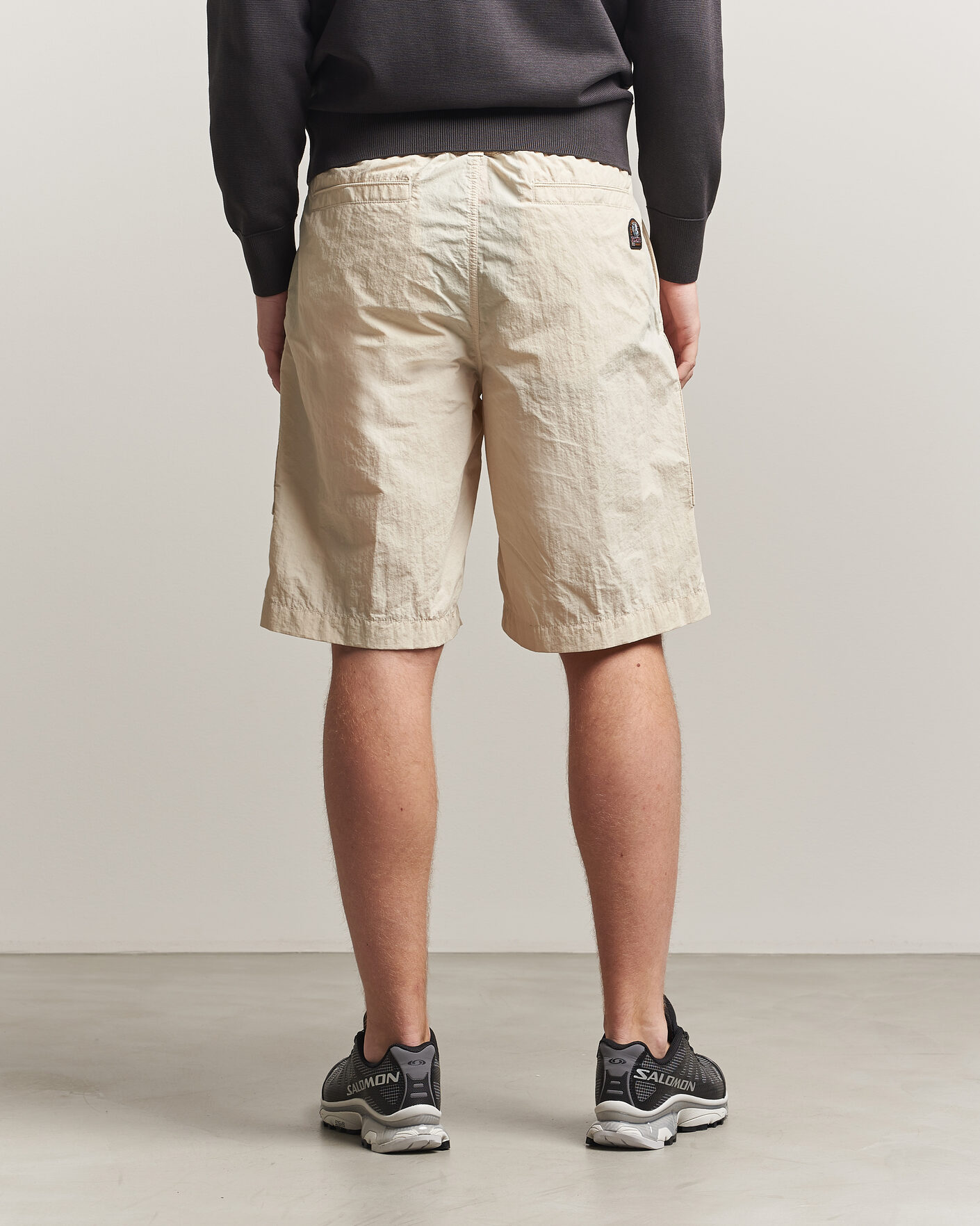 Homme | Shorts | Parajumpers | Lex Smash Peached Nylon Shorts Bone