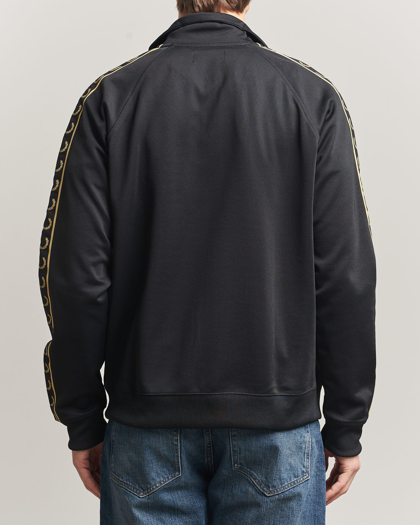 Homme | Pulls Et Tricots | Fred Perry | Taped Track Jacket Black