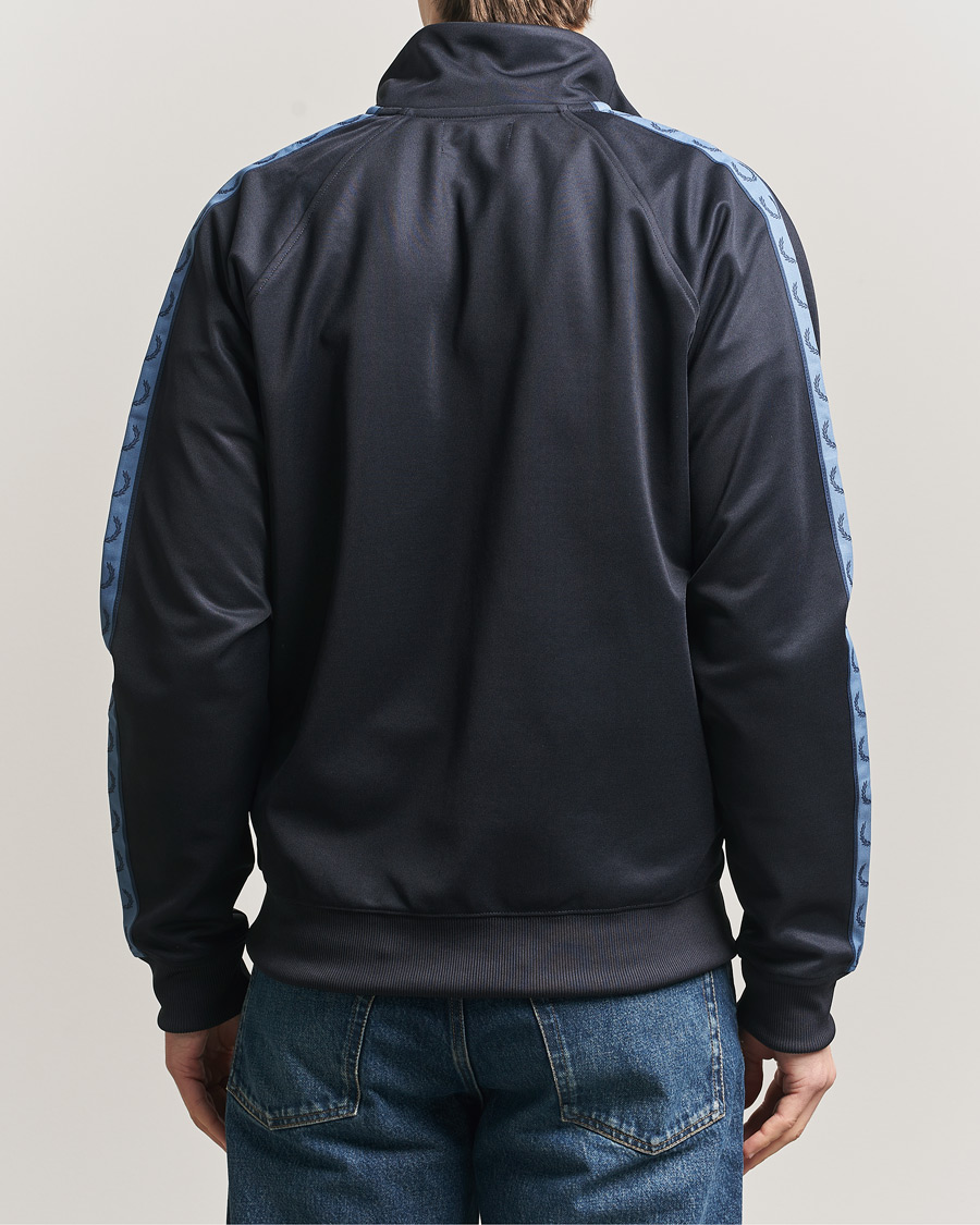 Homme | Pulls Et Tricots | Fred Perry | Taped Track Jacket Navy