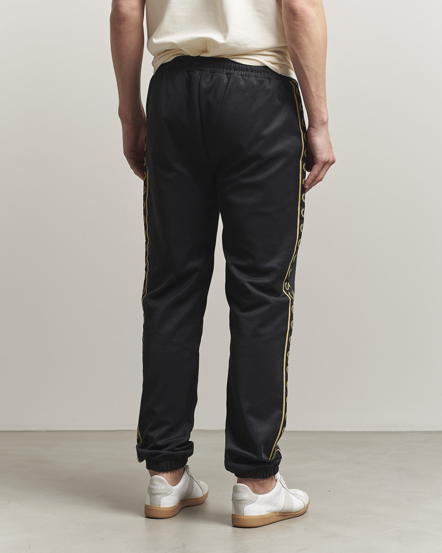 Homme | Pantalons | Fred Perry | Taped Track Pants Black