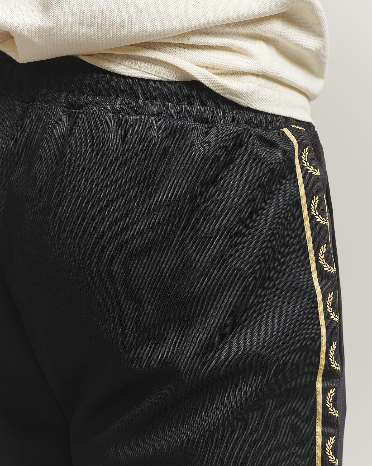 Homme | Pantalons | Fred Perry | Taped Track Pants Black