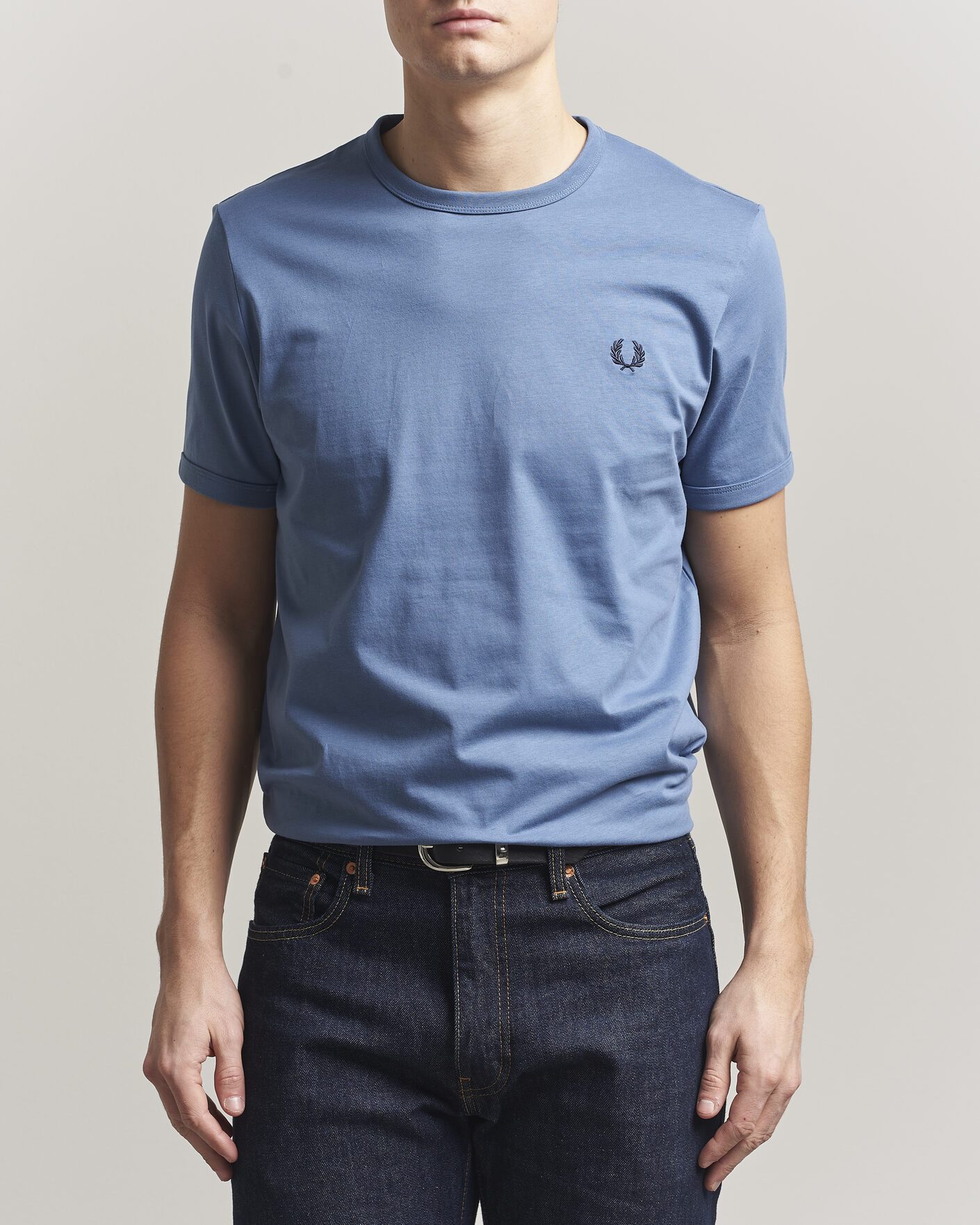 Homme | T-shirts | Fred Perry | Ringer T-Shirt Ace Blue