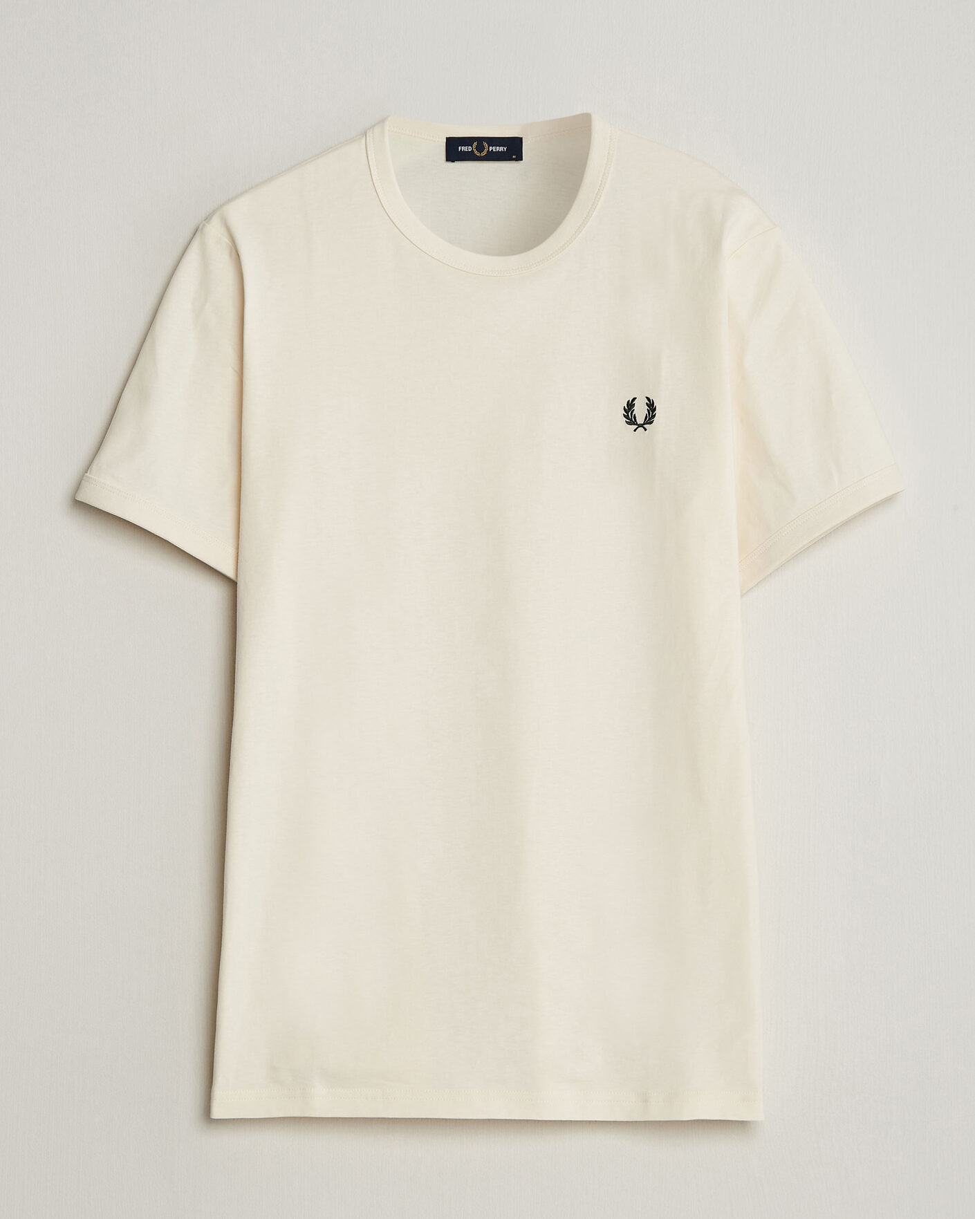Homme | T-shirts | Fred Perry | Ringer T-Shirt Ecru