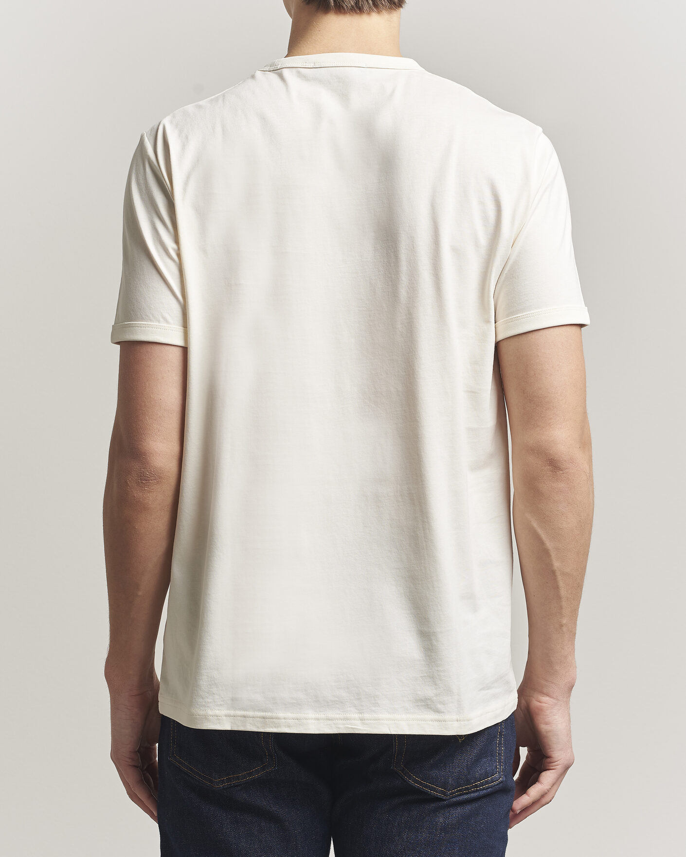 Homme | T-shirts | Fred Perry | Ringer T-Shirt Ecru