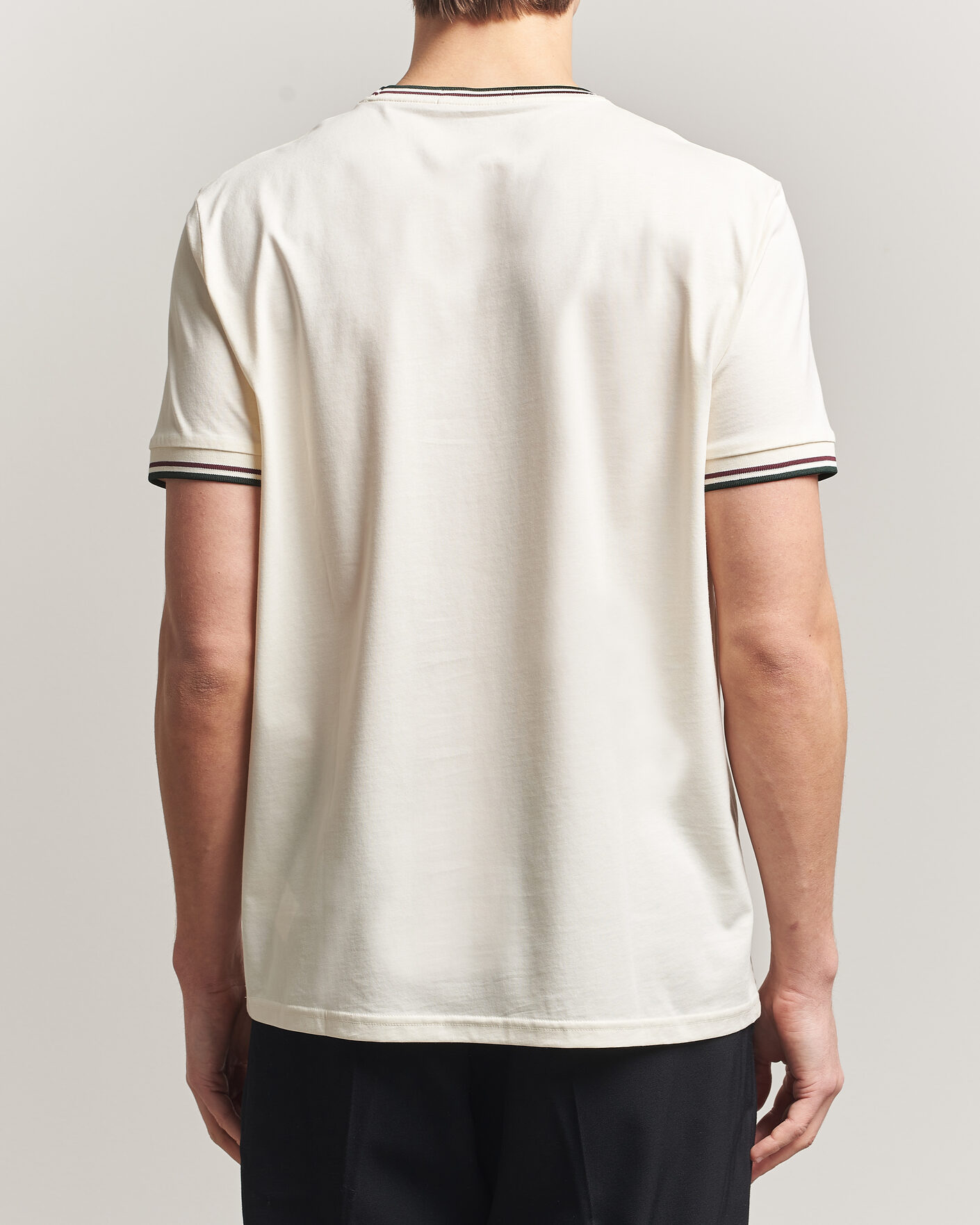 Homme | T-shirts | Fred Perry | Twin Tipped T-Shirt Ecru