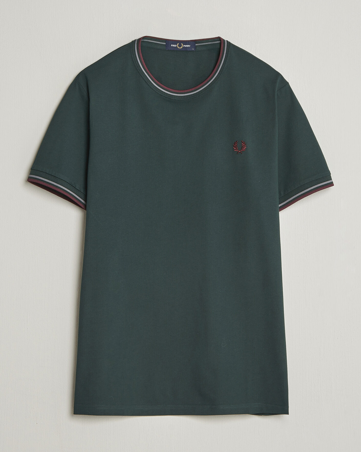 Homme | T-shirts | Fred Perry | Twin Tipped T-Shirt Grassroots Green