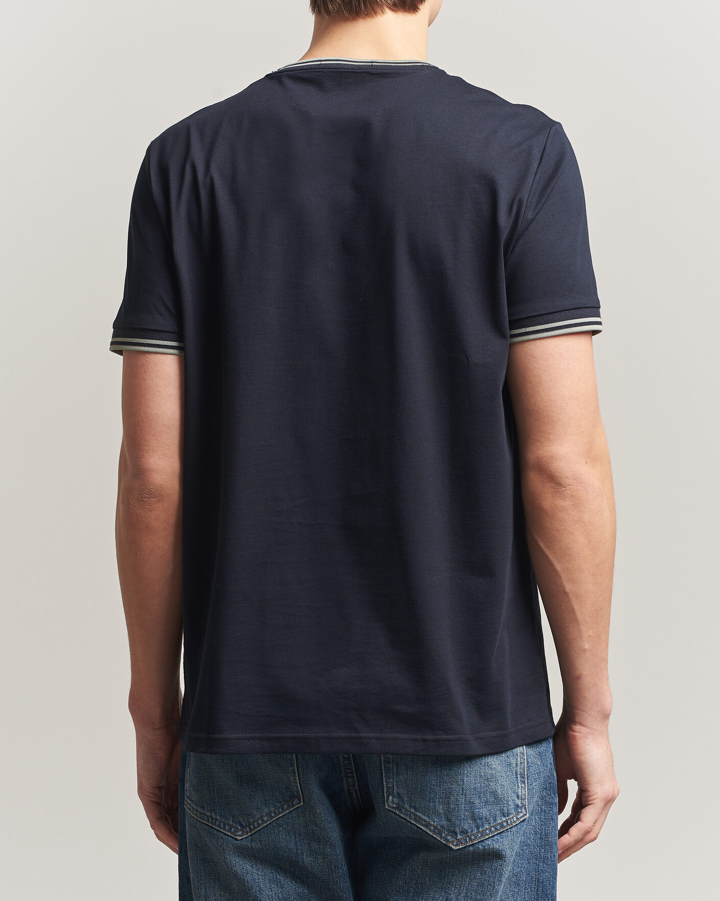 Homme | T-shirts | Fred Perry | Twin Tipped T-Shirt Navy