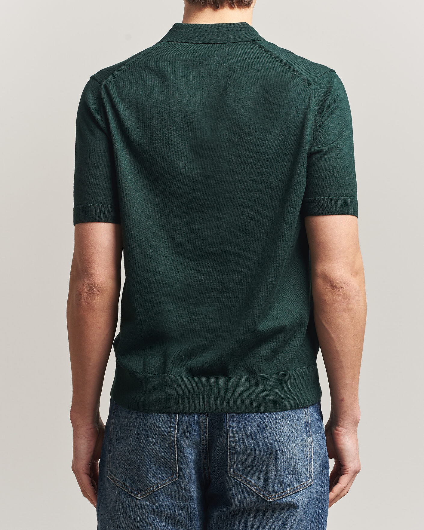 Homme | Polos | Fred Perry | Cotton Knitted Polo Grassroots Green
