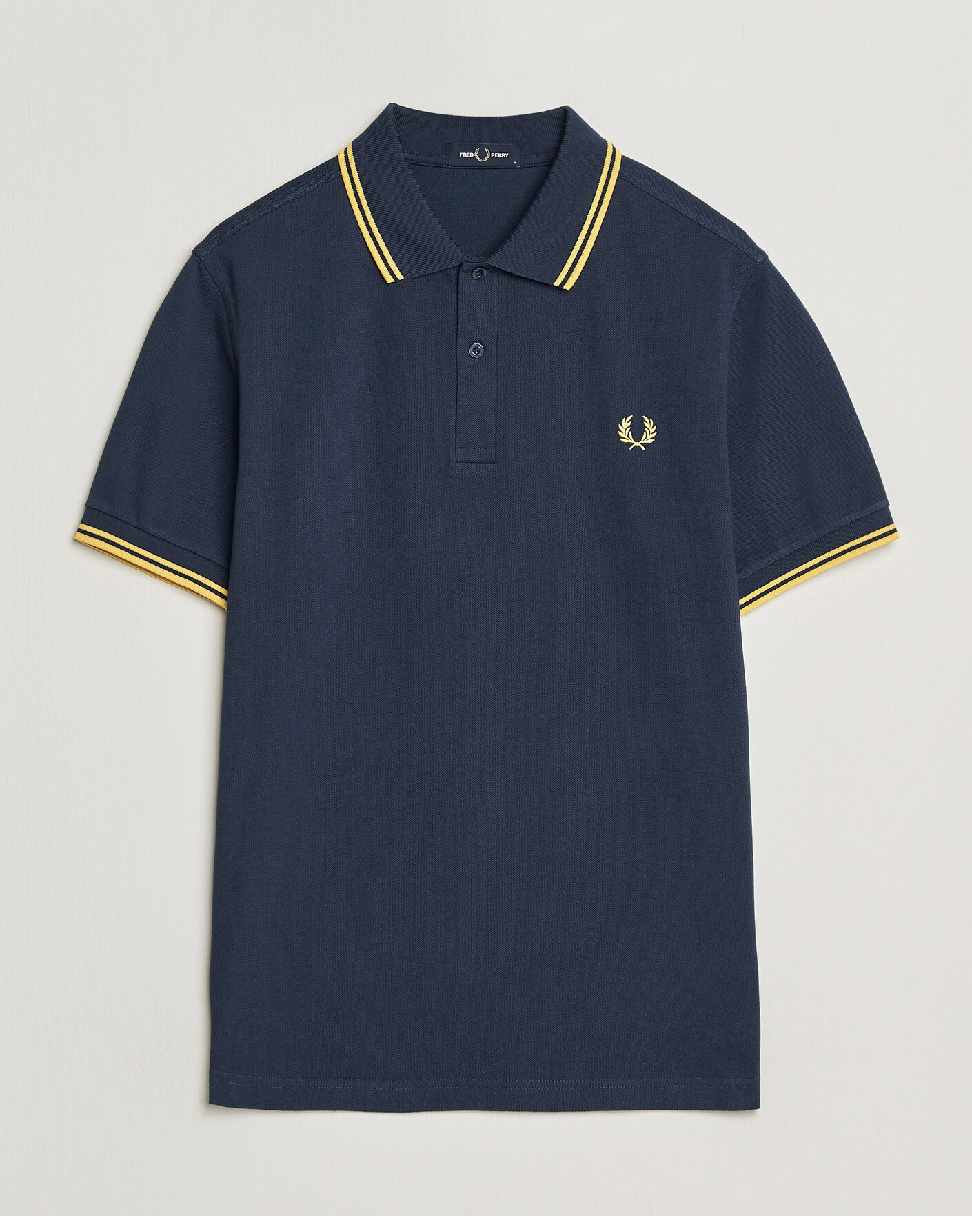 Homme | Polos | Fred Perry | Twin Tipped Polo Shirt Tennis Blue