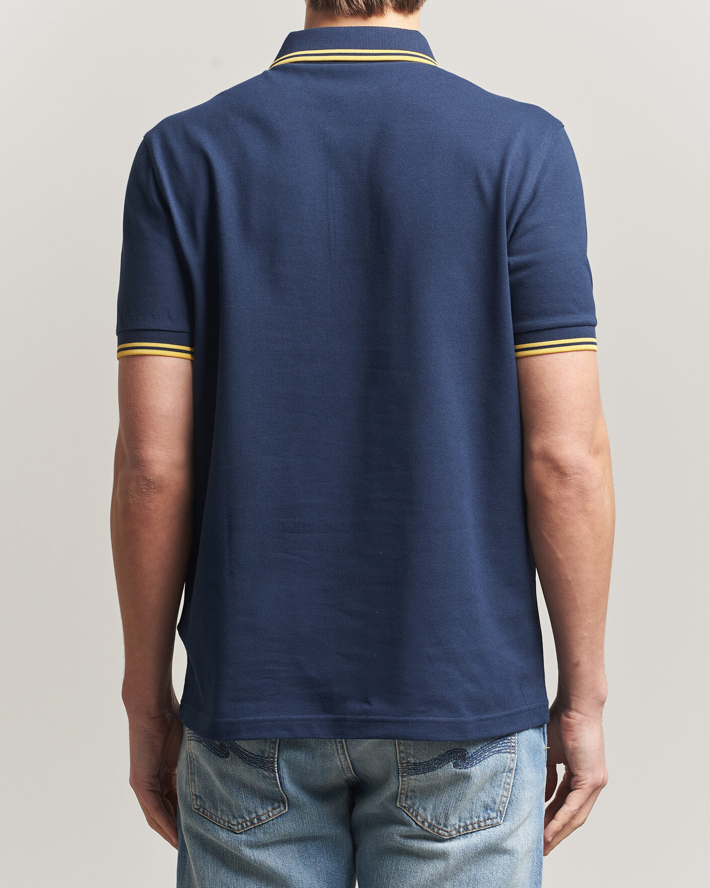 Homme | Polos | Fred Perry | Twin Tipped Polo Shirt Tennis Blue