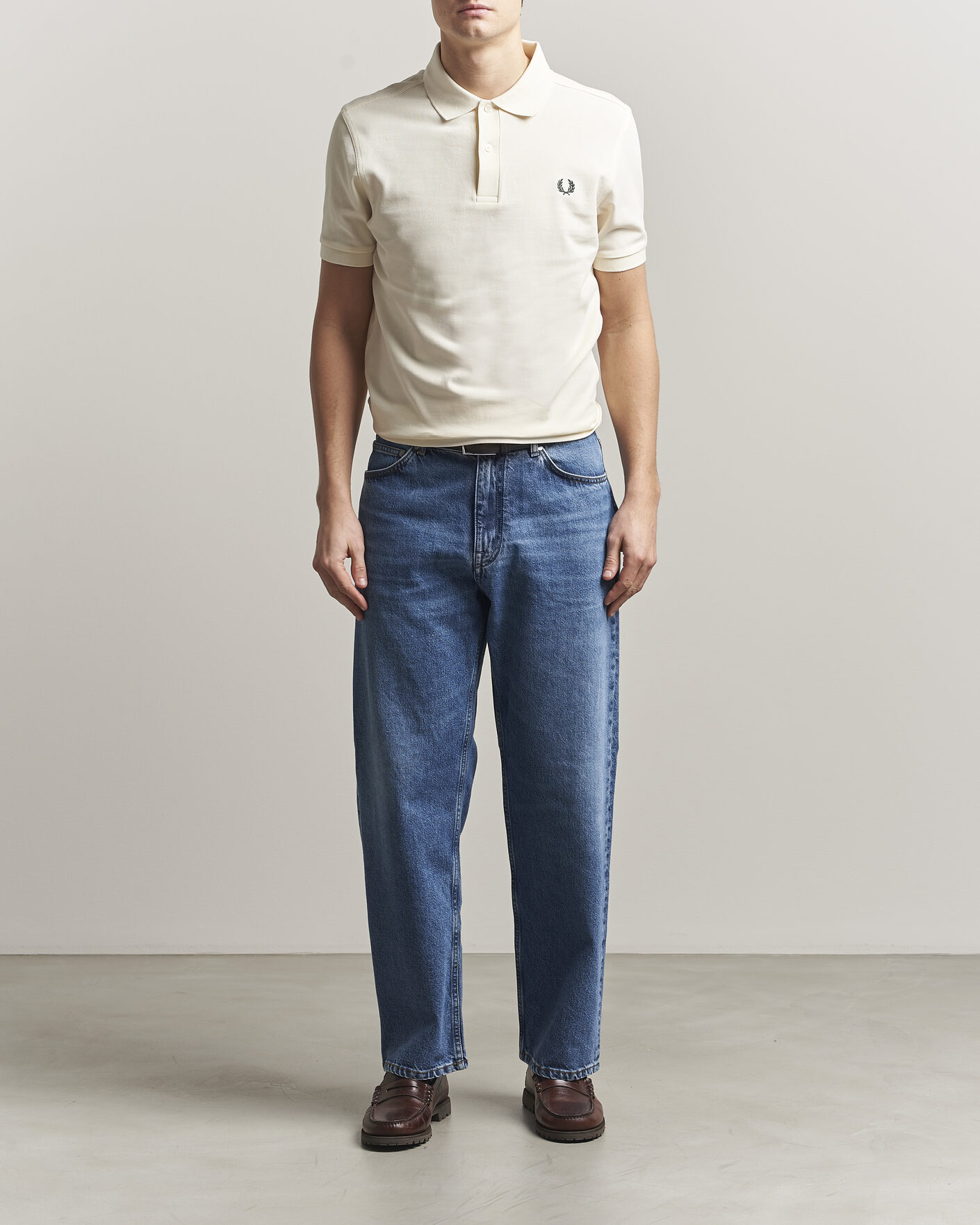 Homme | Polos | Fred Perry | Plain Polo Ecru