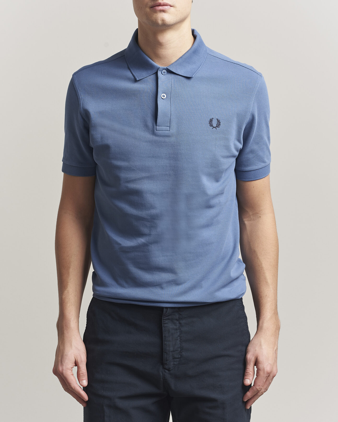 Homme | Polos | Fred Perry | Plain Polo Ace Blue