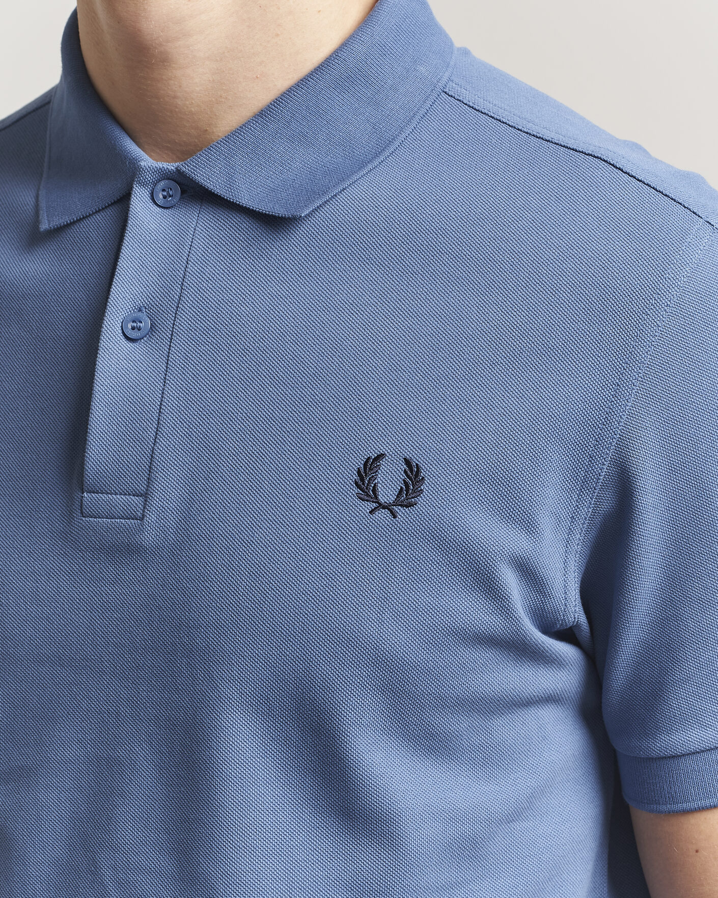 Homme | Polos | Fred Perry | Plain Polo Ace Blue