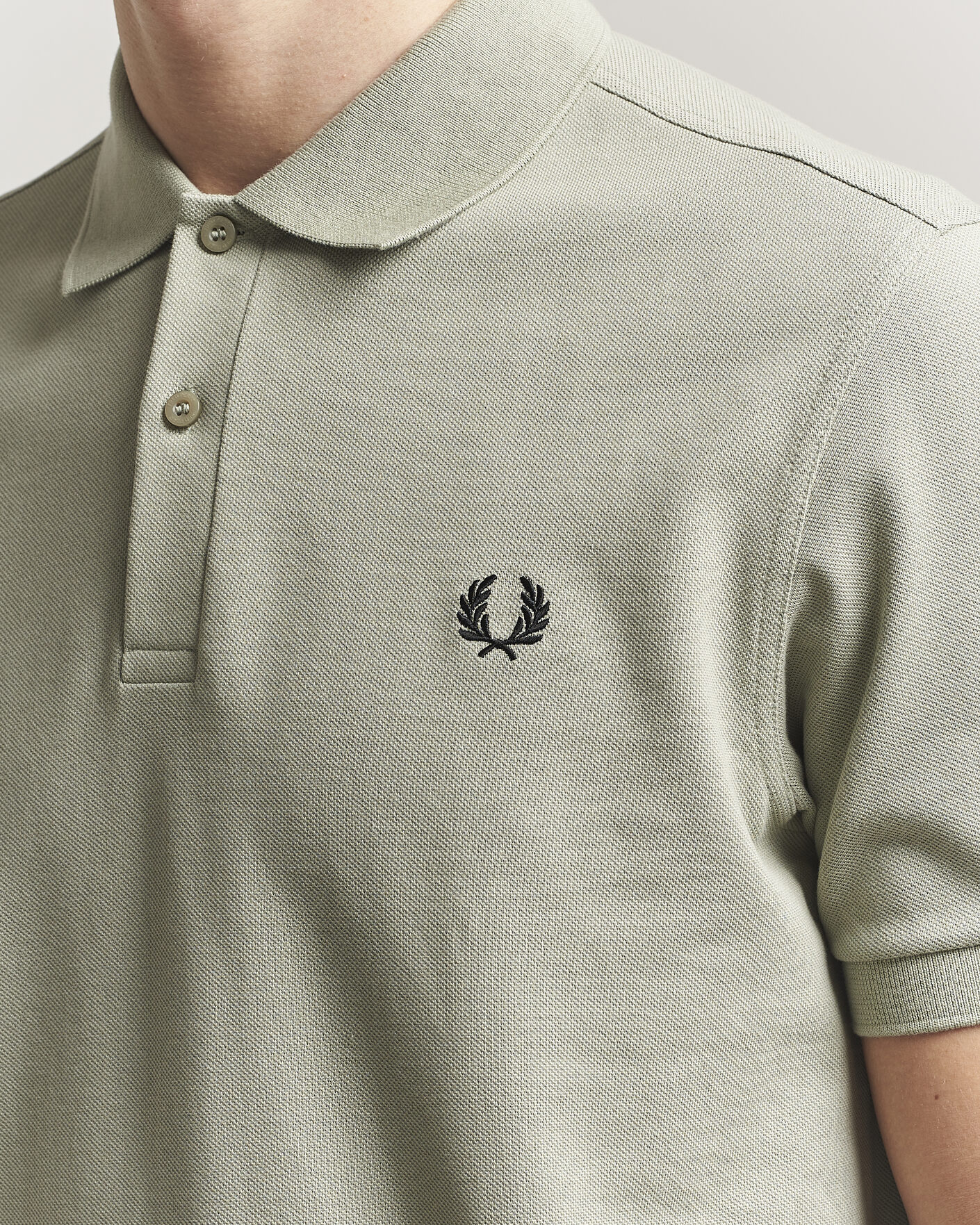 Homme | Polos | Fred Perry | Plain Polo Seagrass Green