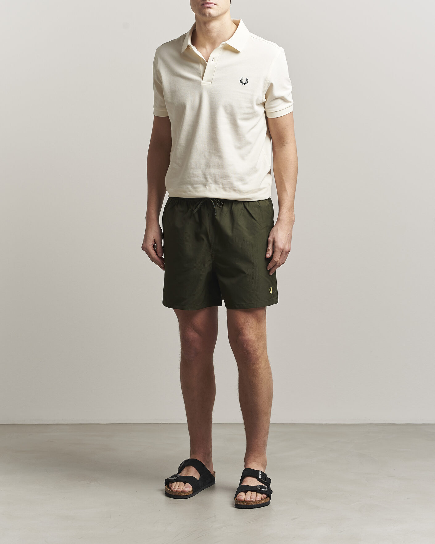 Homme | Maillots De Bain | Fred Perry | Classic Swimshorts Hunting Green